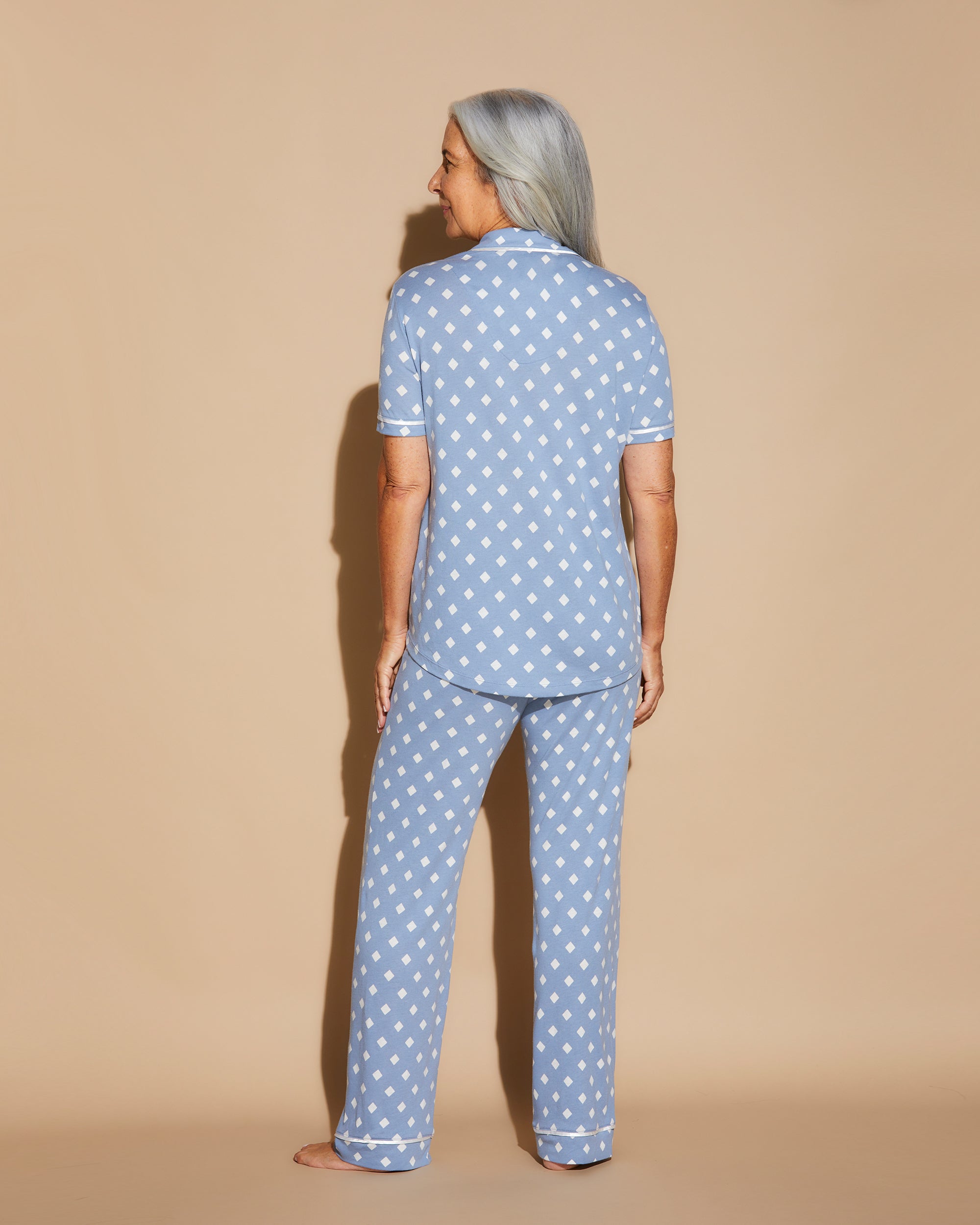 Short Sleeve Top & Pant Pajama Set