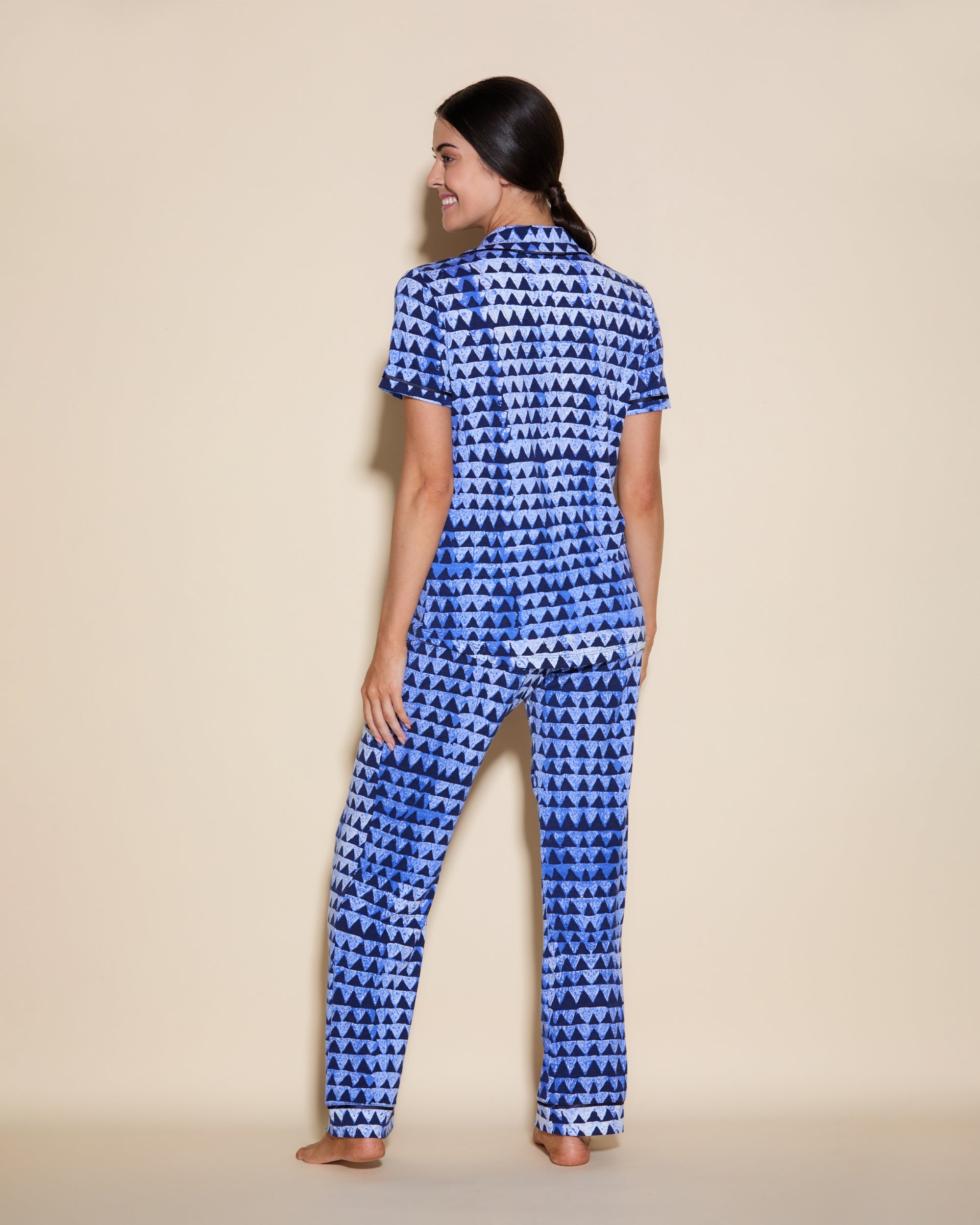 Short Sleeve Top & Pant Pajama Set