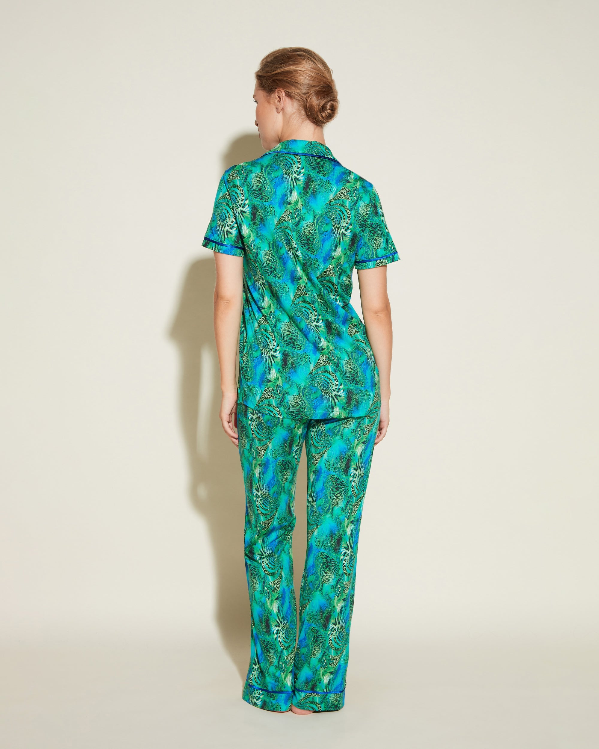 Short Sleeve Top & Pant Pajama Set