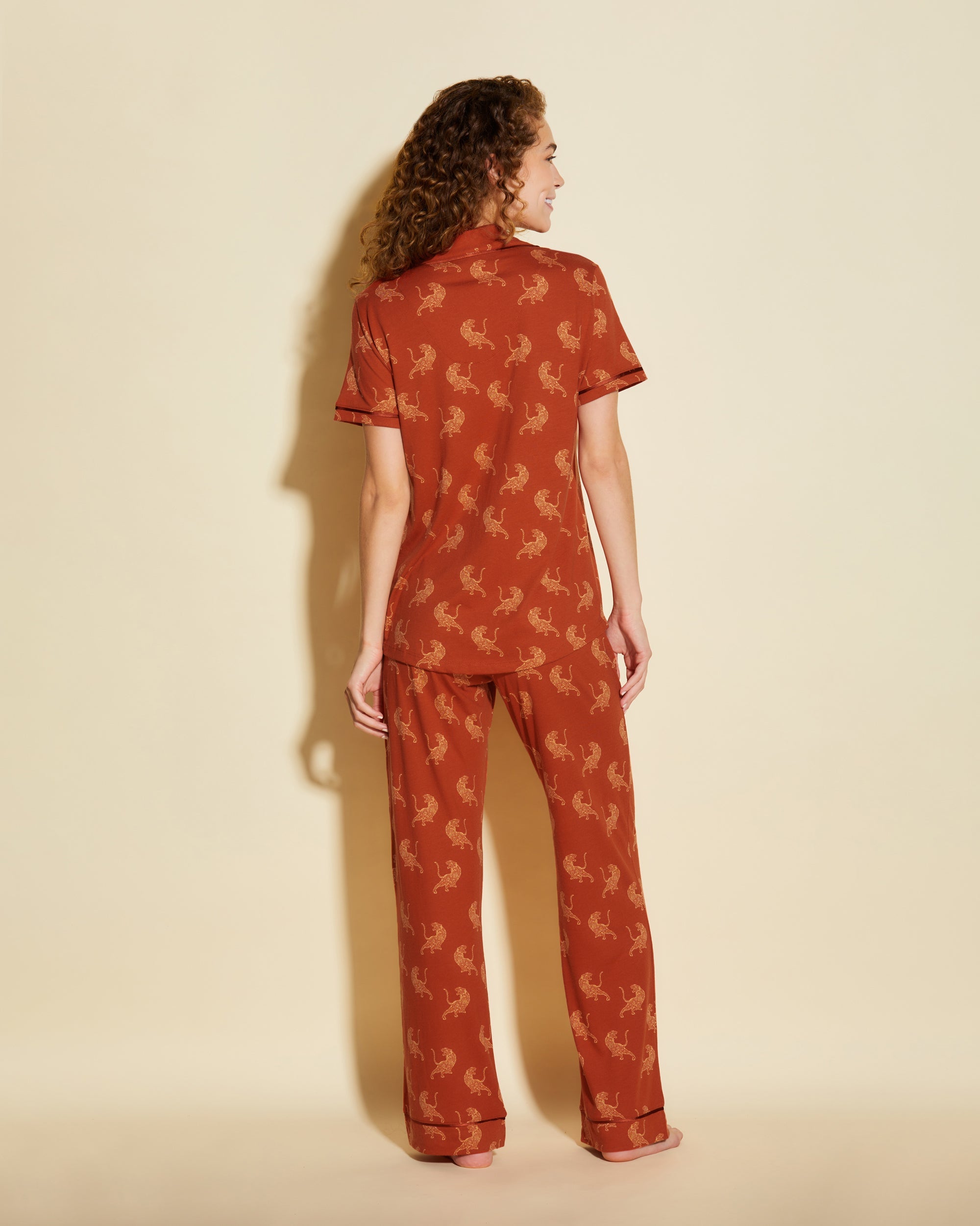 Short Sleeve Top & Pant Pajama Set