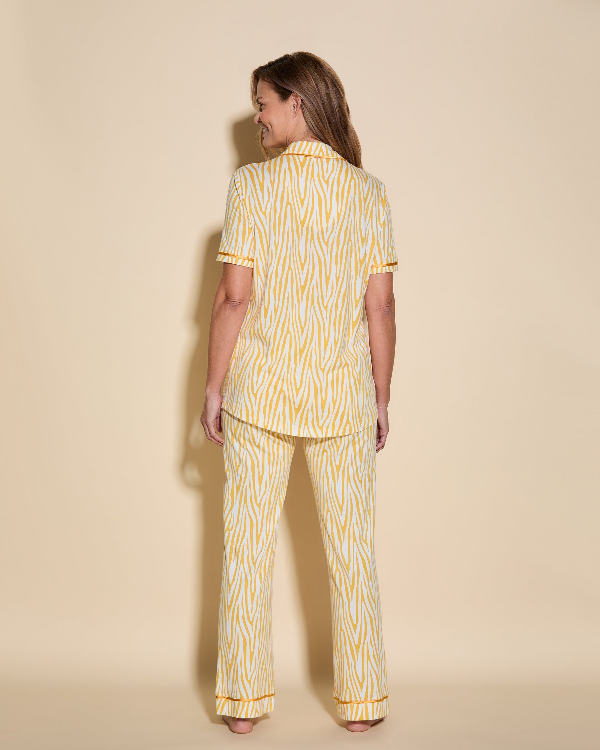 Short Sleeve Top & Pant Pajama Set