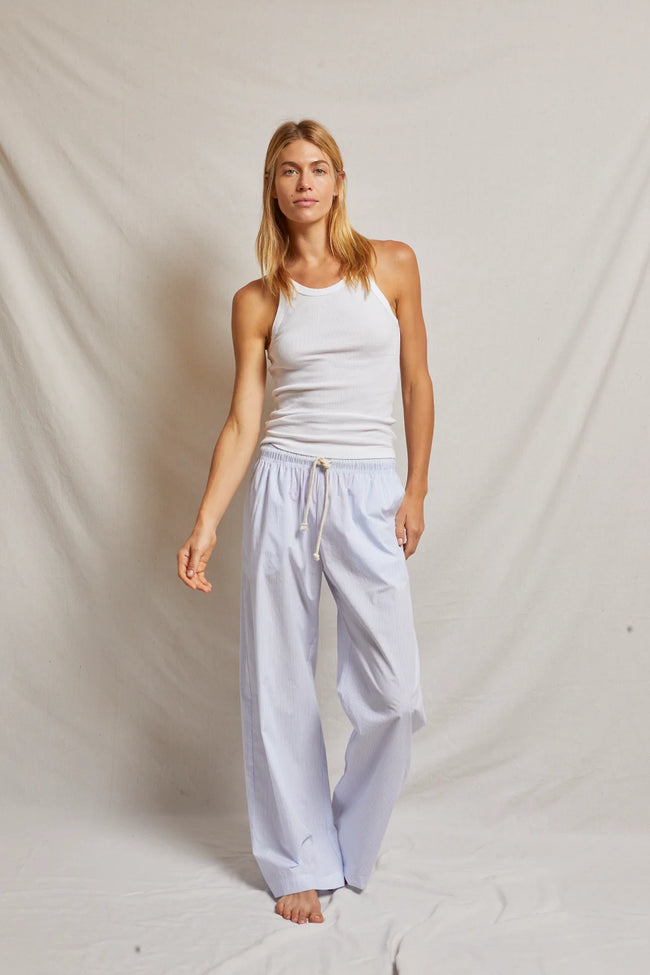 B96 - Andi - Cotton Poplin Stripe Pants