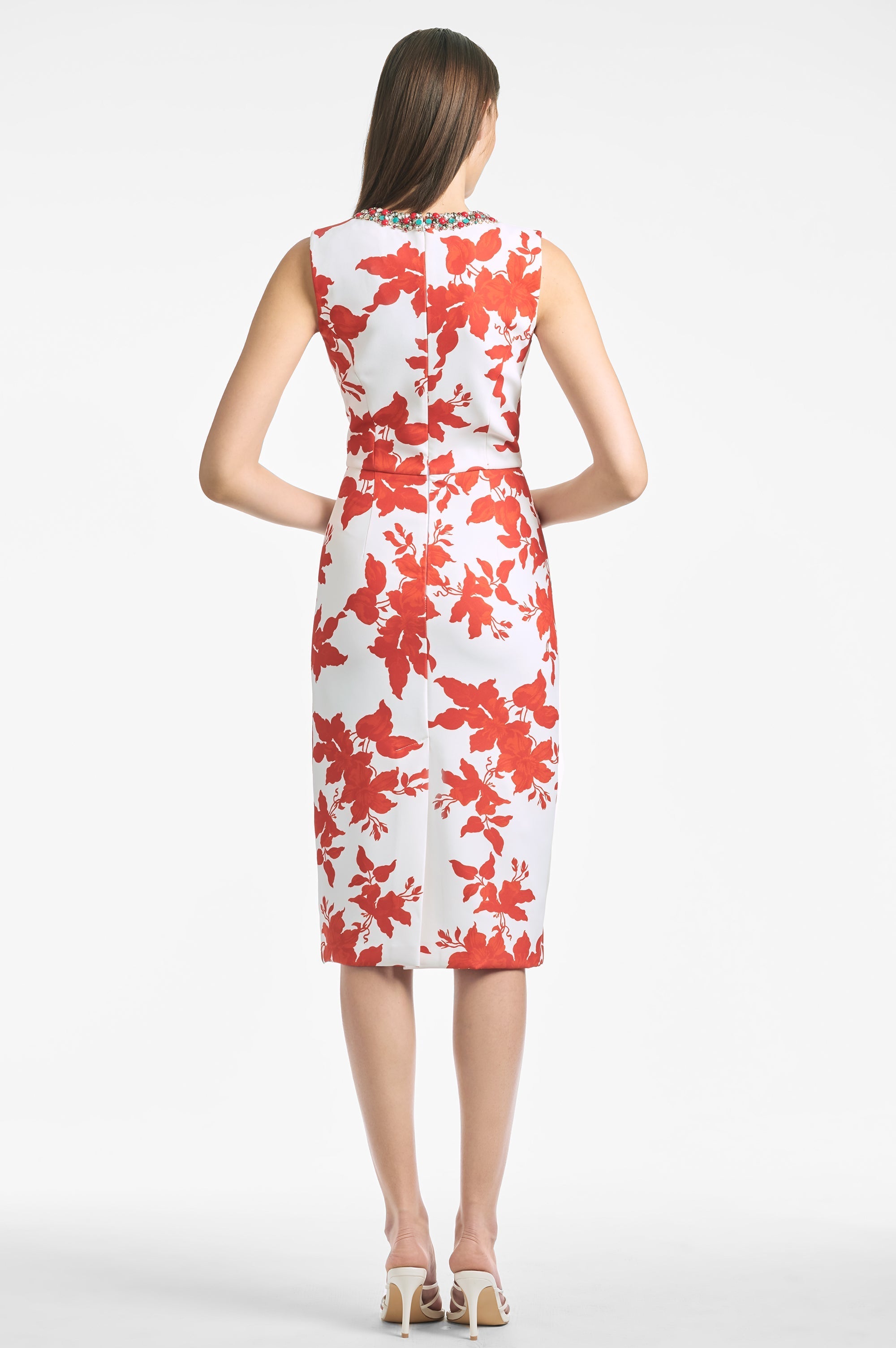 Anna Dress - Coral Narcissus - Final Sale