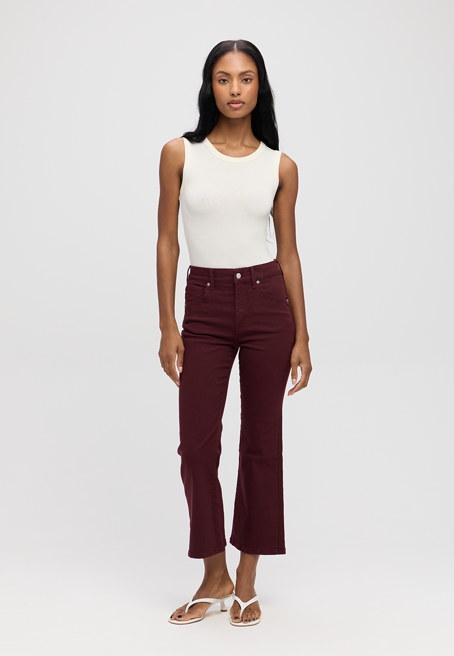 Anya High Rise Flare - Winetasting