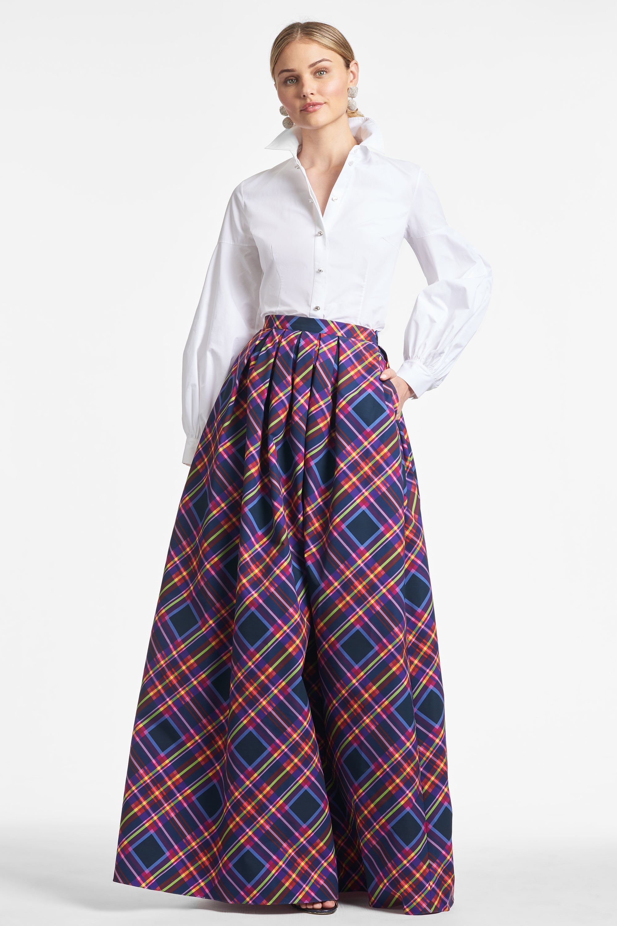 Ava Skirt - Party Plaid - Final Sale