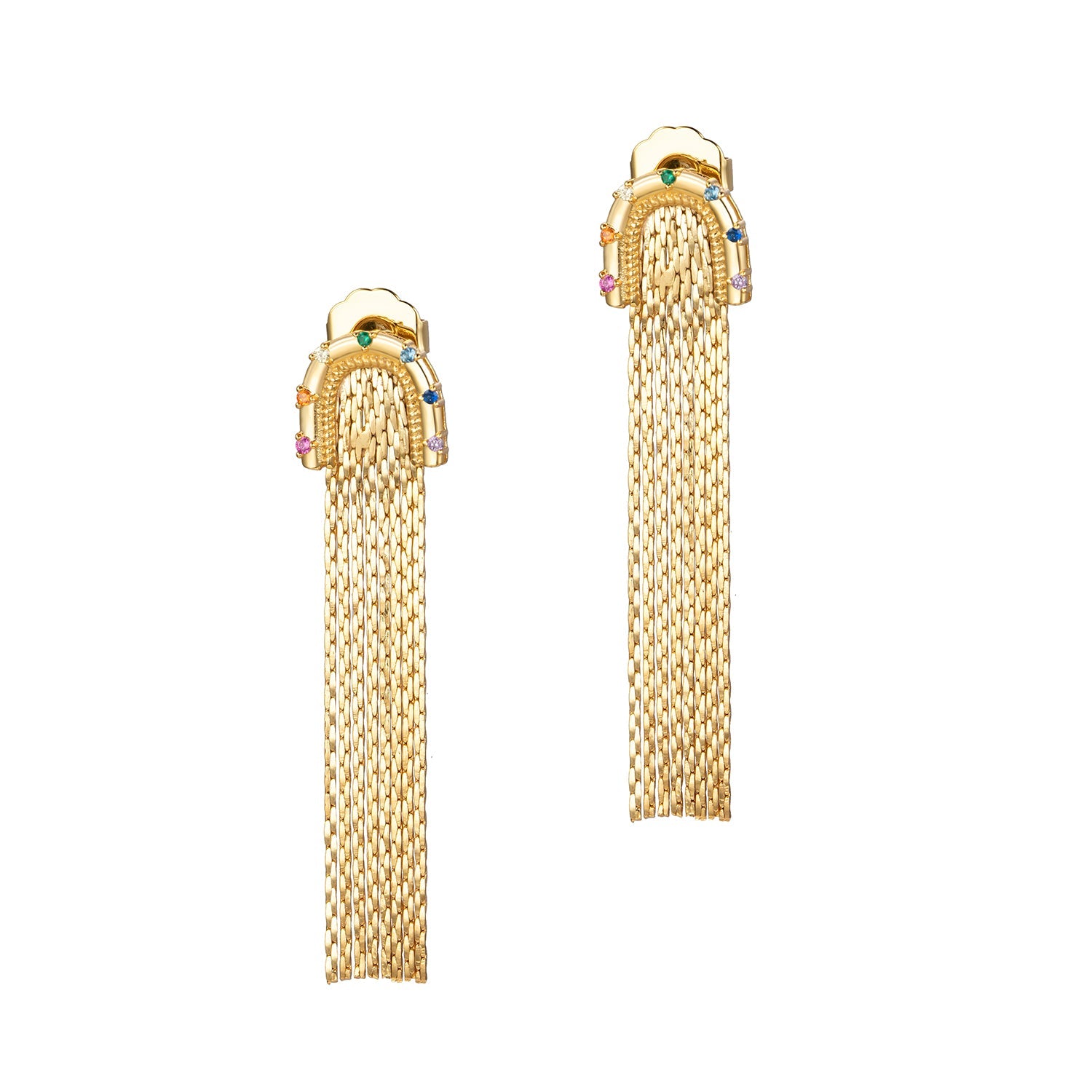 After The Rain Comes The Rainbow Earrings