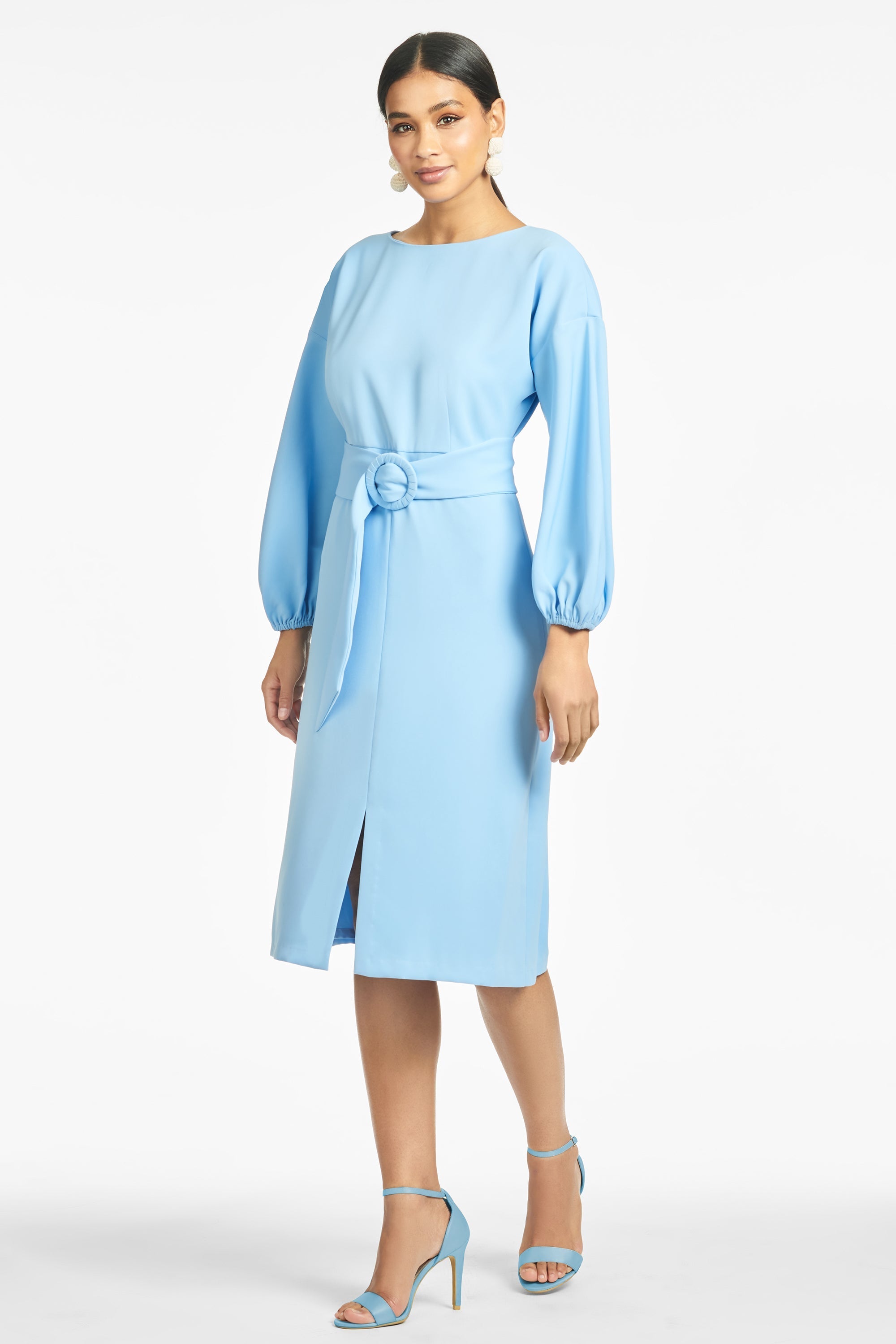 Annie Dress - Chambray Blue - Final Sale