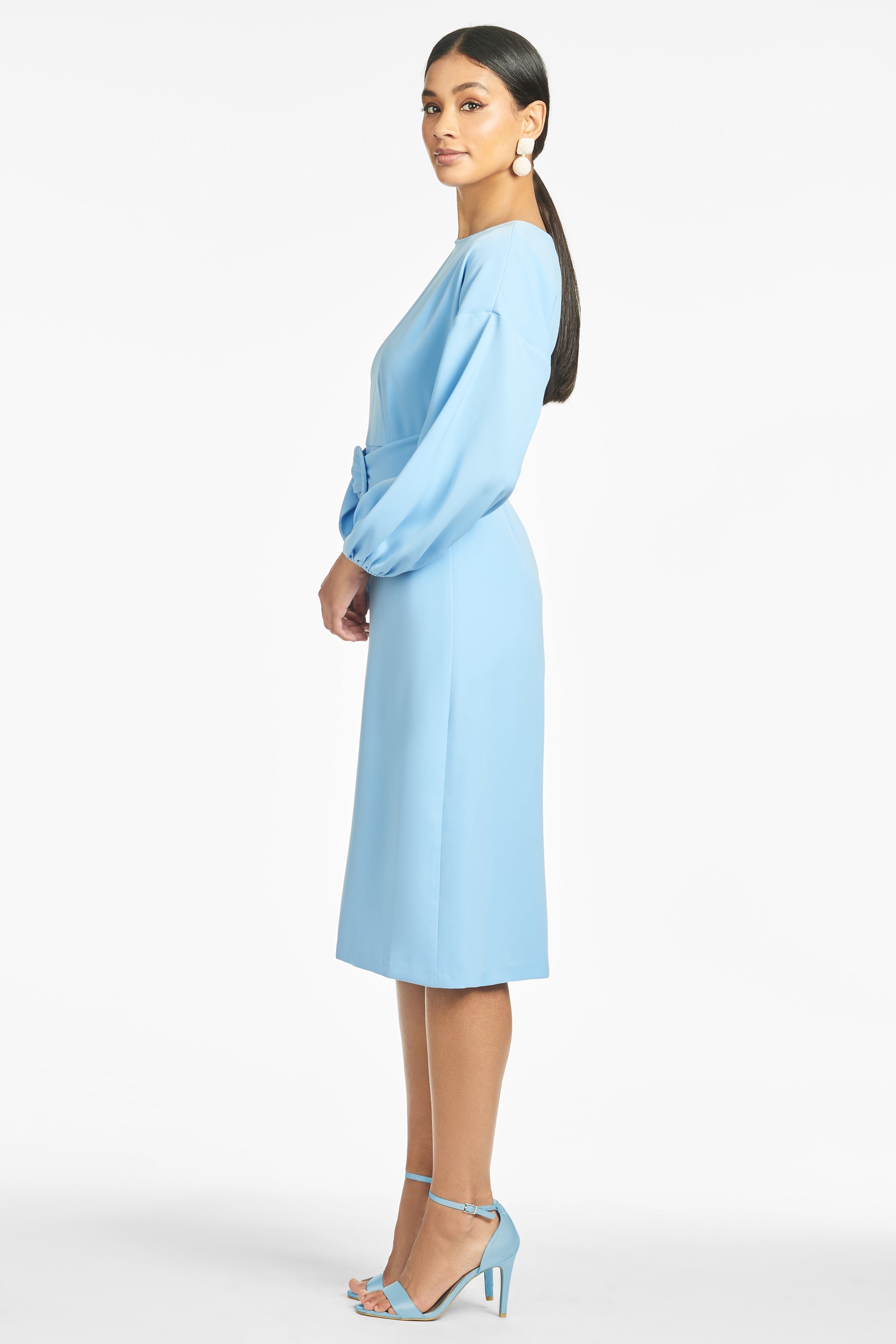 Annie Dress - Chambray Blue - Final Sale