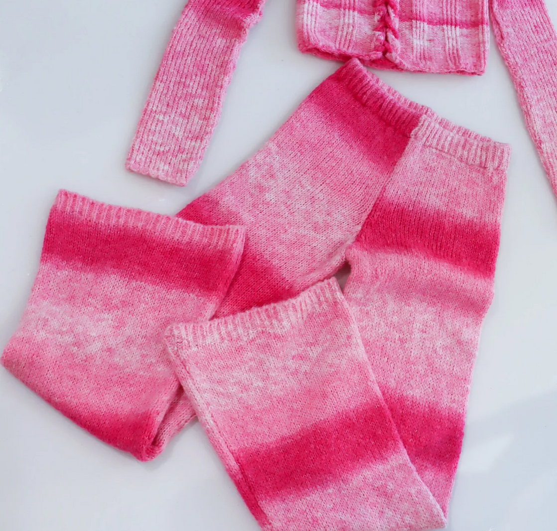 Anto Knit Pants | Pink