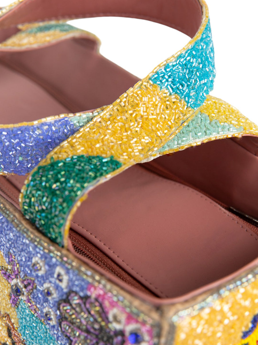 Coral Reef Hand Beaded Bag - will take 2-4 weeks to arrive