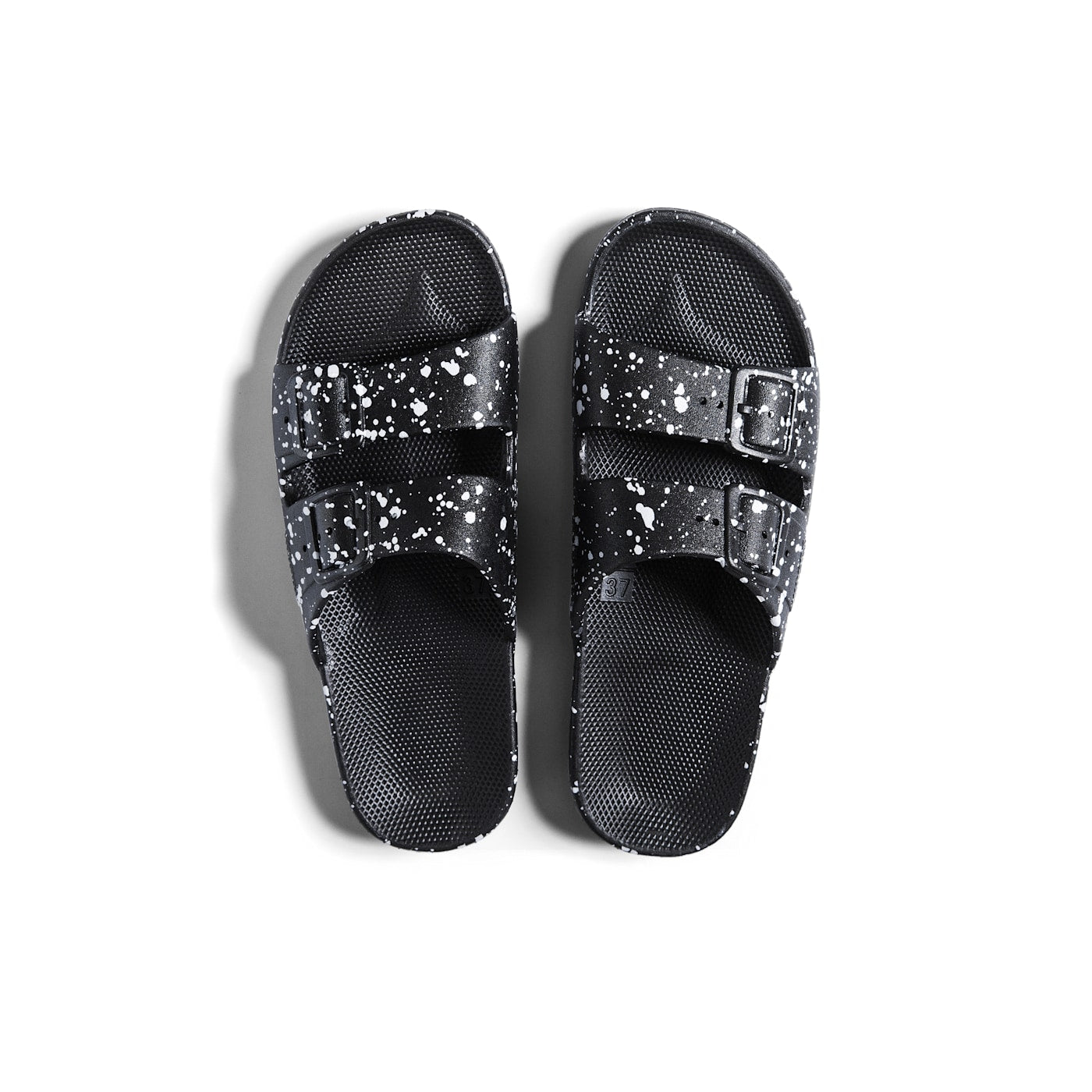 Adult Moses Sandal - Black Splatter