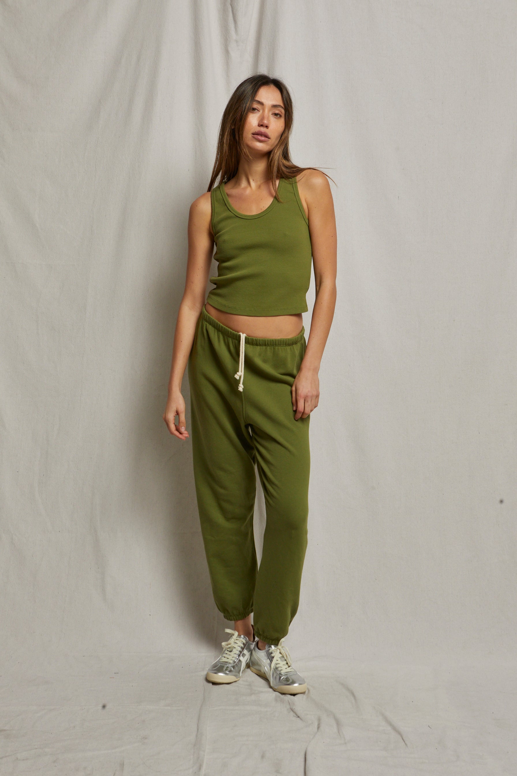 T72 -  Blondie - Structured Rib Bra Friendly Tank