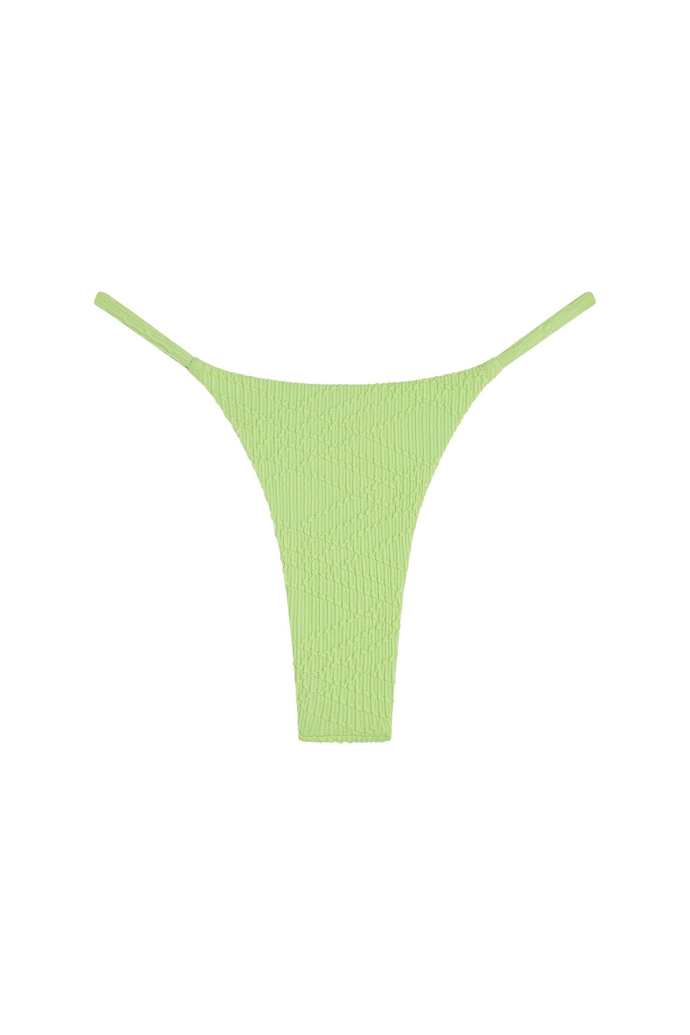 Brazil Thong - Honeydew Summer Plaid