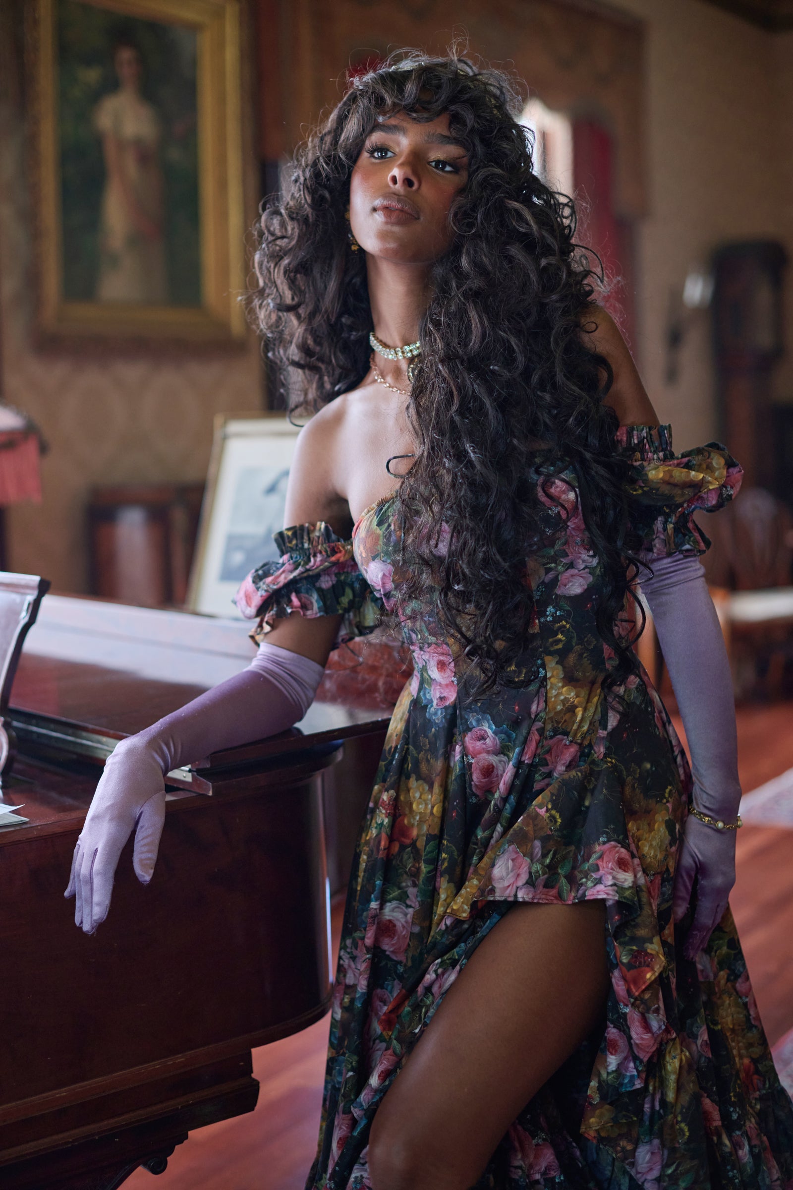 Genevieve Foxglove Dress