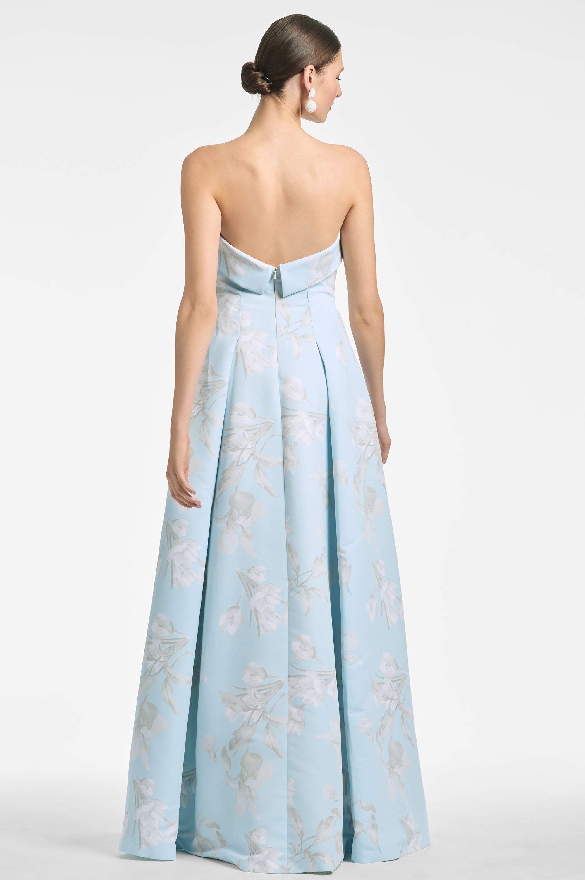 Brielle Gown - Sky Venetia Petals - Final Sale