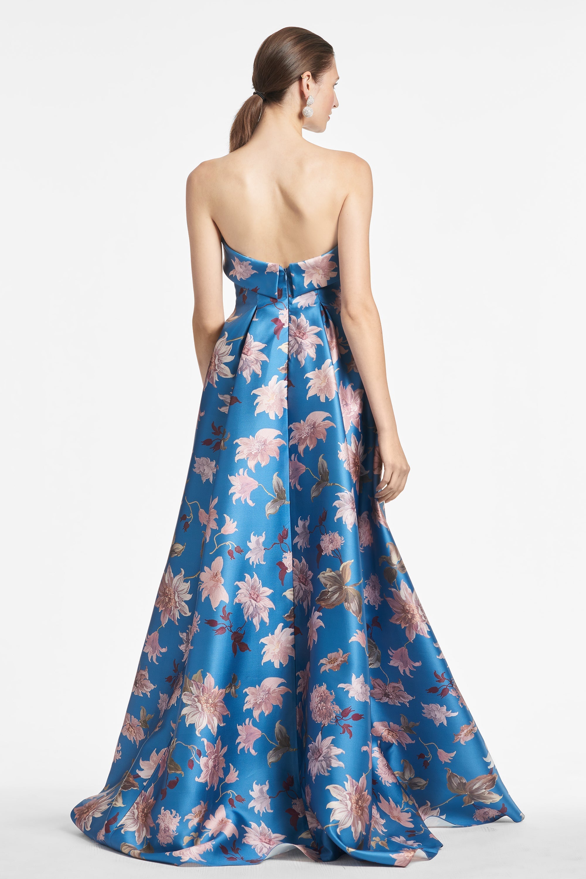 Brielle Gown - Slate Dalia Multi - Final Sale