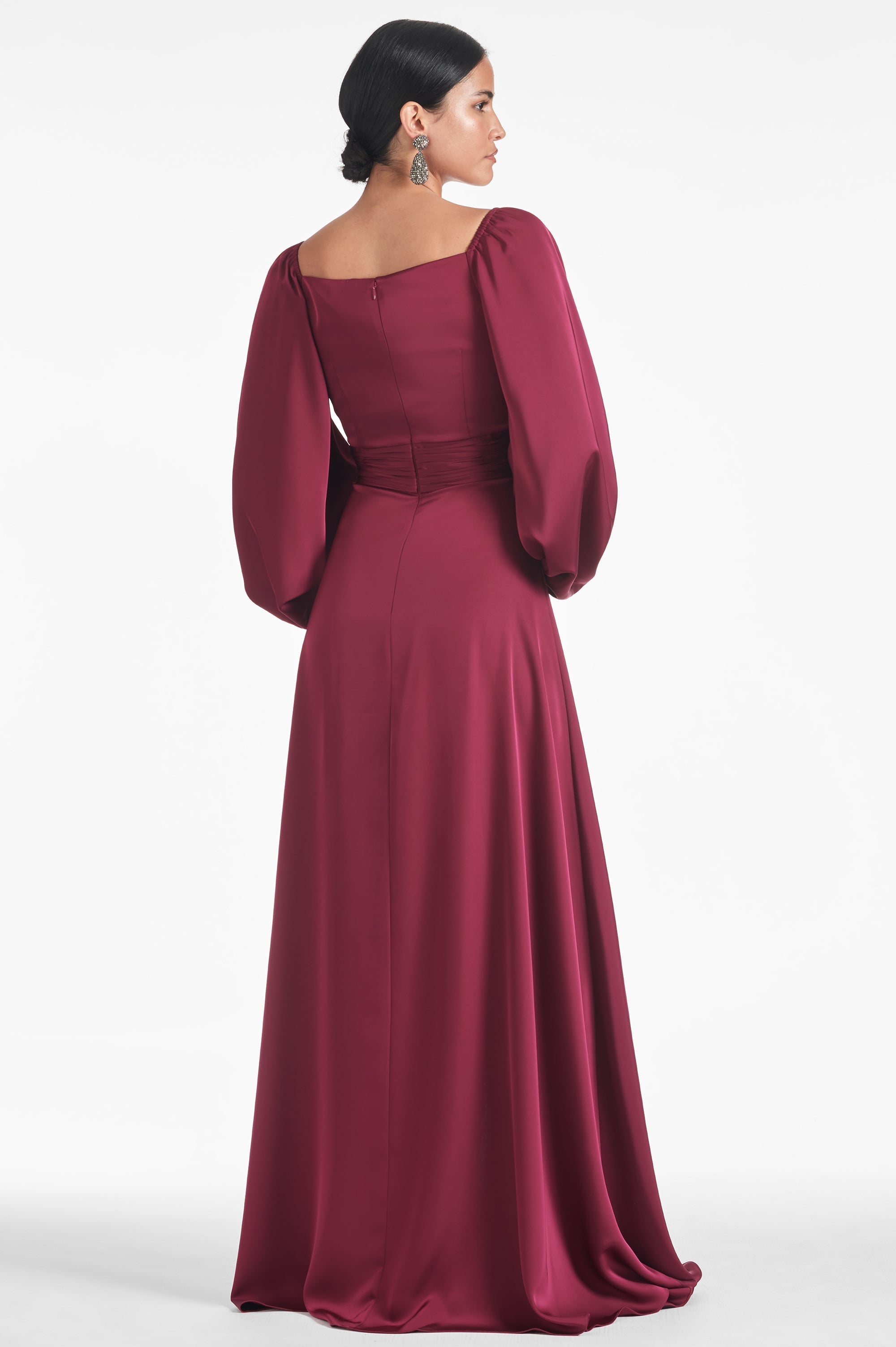 Bryant Gown - Garnet - Final Sale