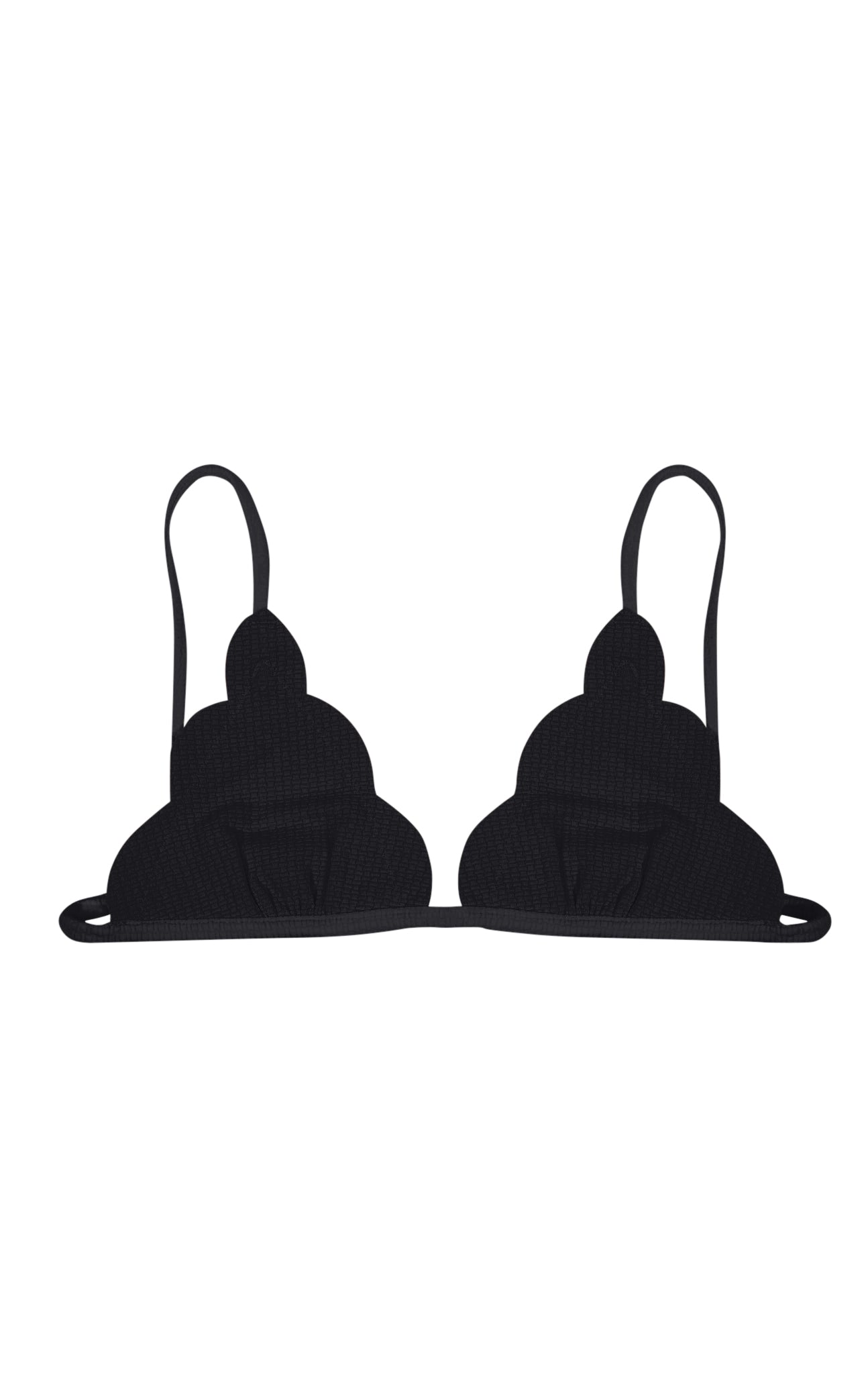 Bumby Fixed Triangle Top in Black
