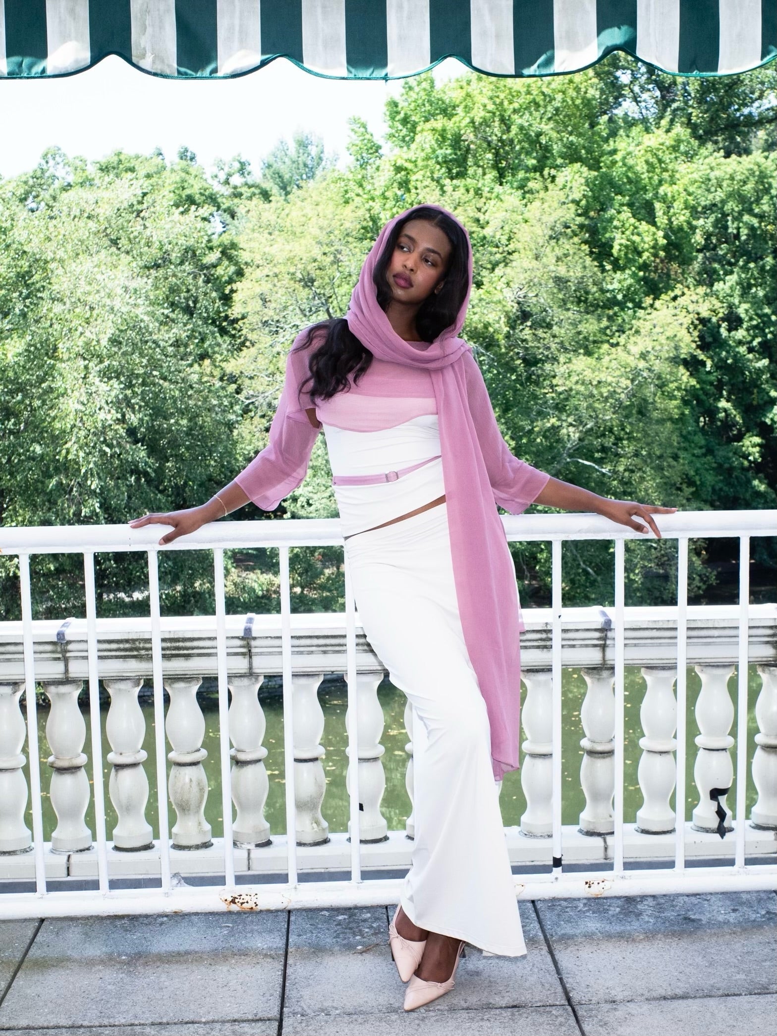 MERMAID SKIRT IN PEANUT + RECYCLED