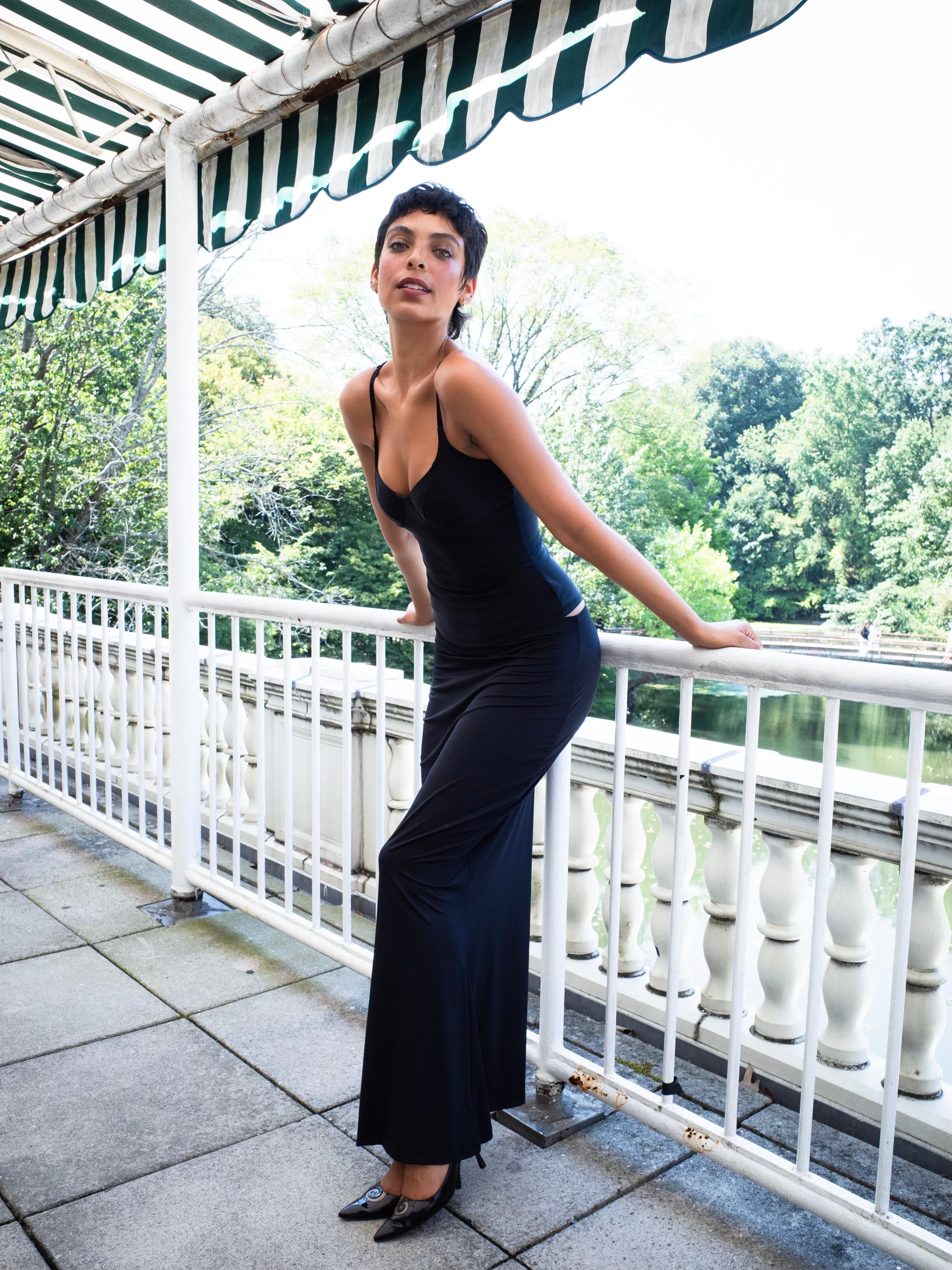 MERMAID SKIRT IN BLACK + RECYCLED