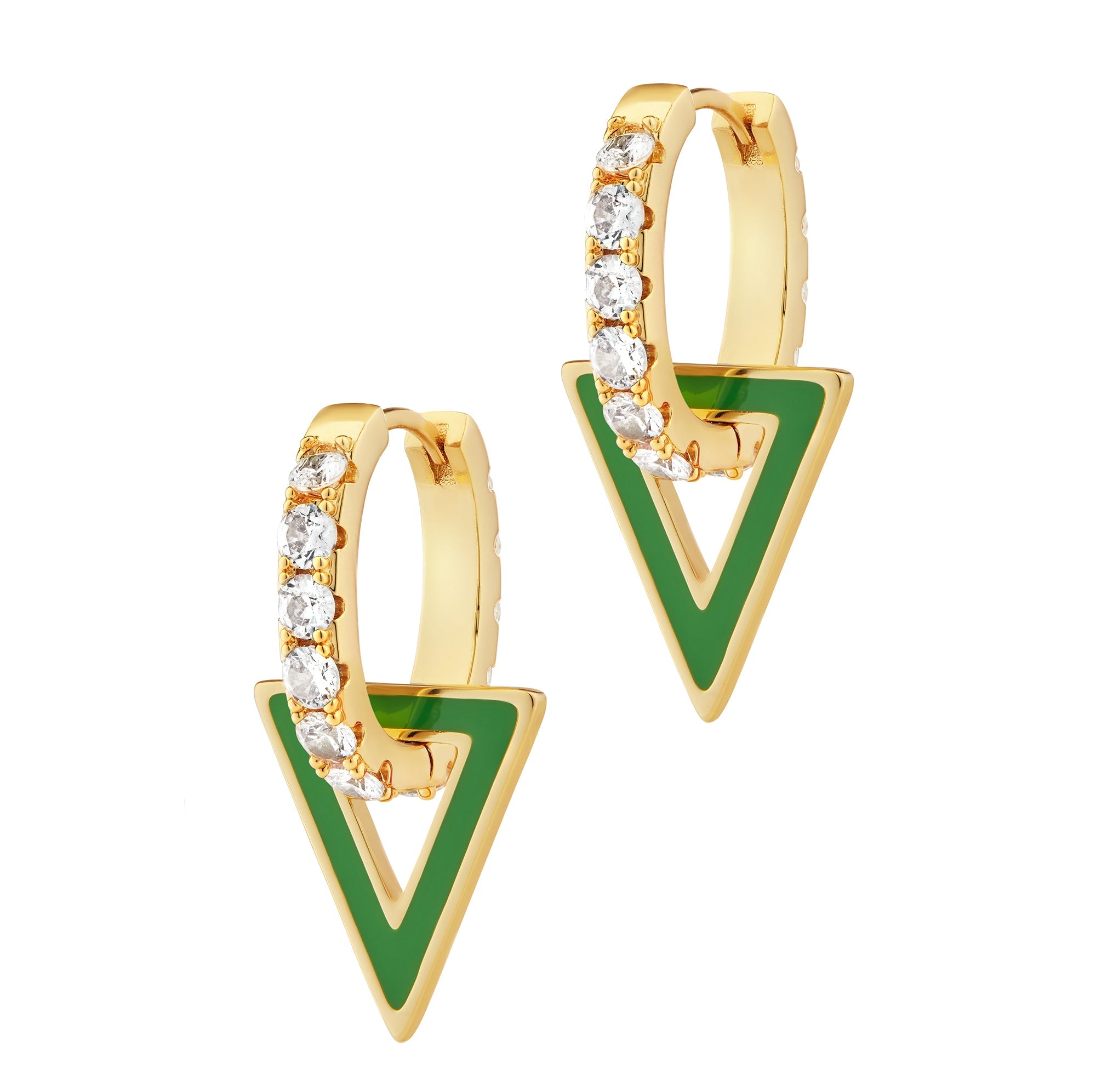 The Bermuda Earrings (Green)