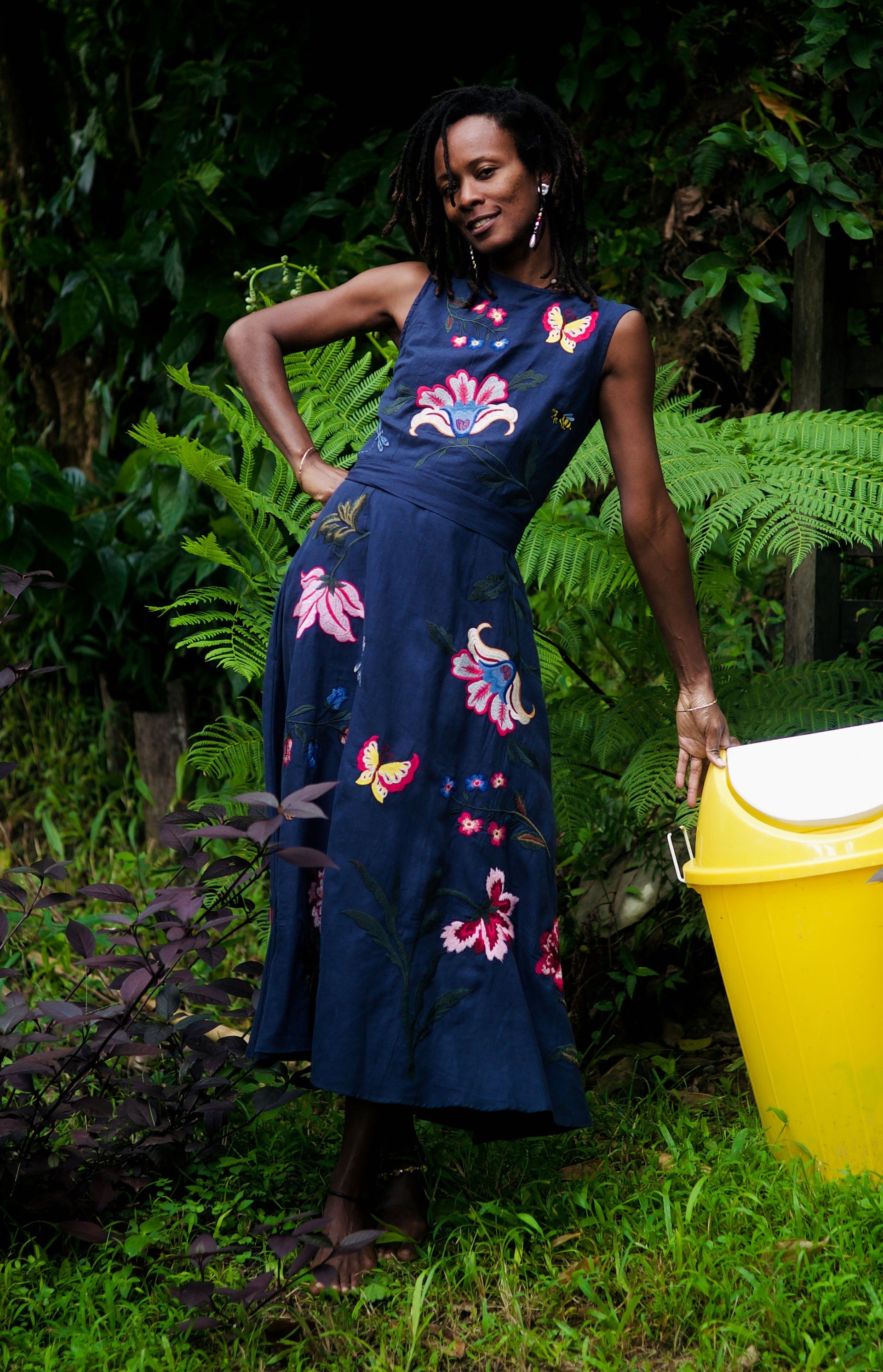 Gloriosa | Indigo Blue