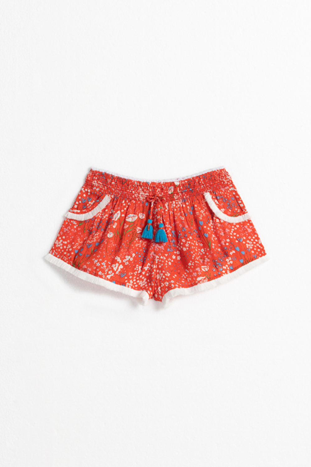 Boxer Lulu Kids V Red Tulipe Viscose