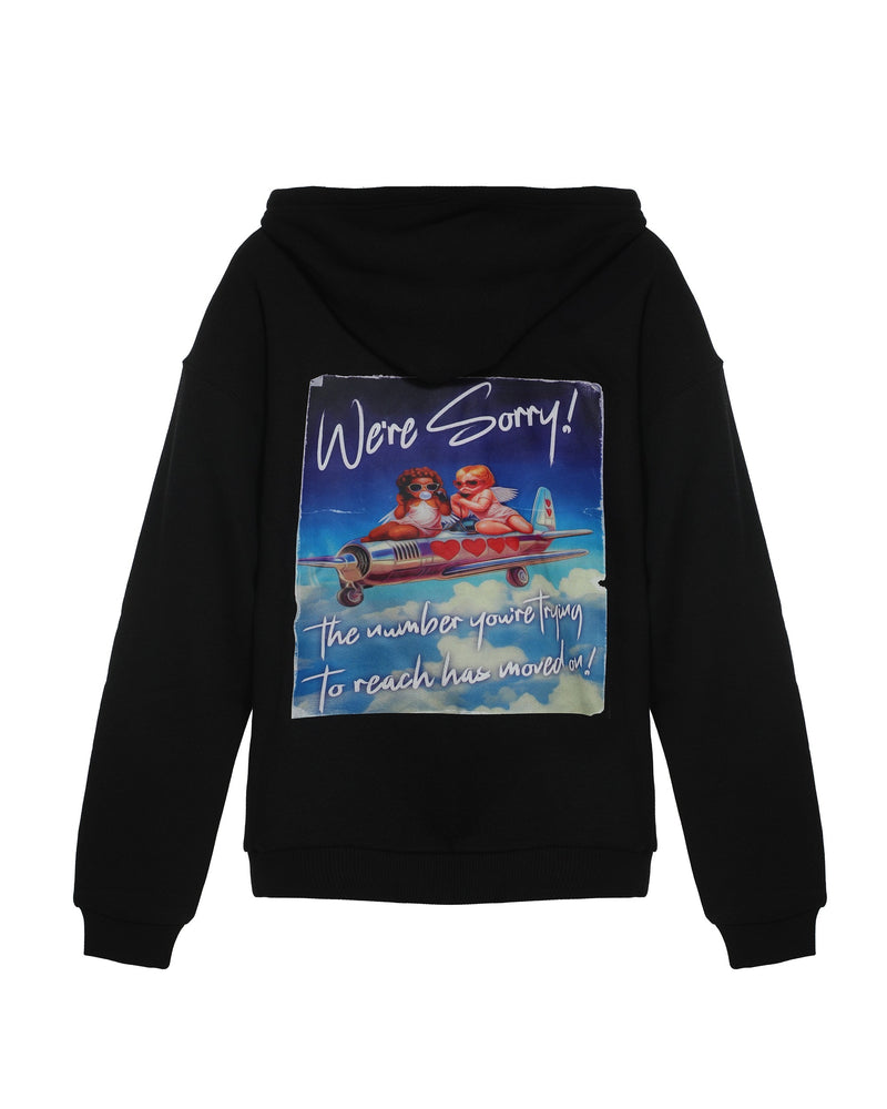 Disconnected 1-800 Harley Zip Hoodie