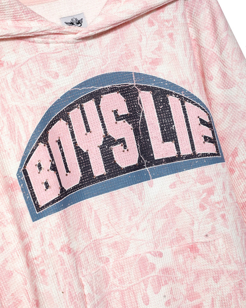 Let Love Guide My Way Rhinestone Racer Hoodie