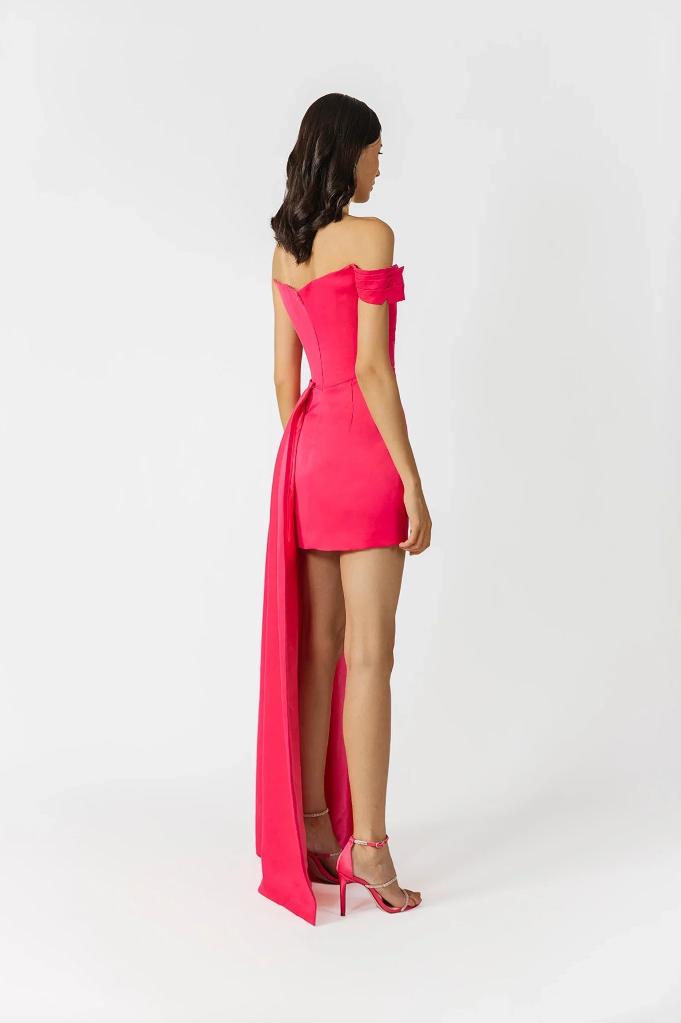 Brenda Dress - Hot Pink