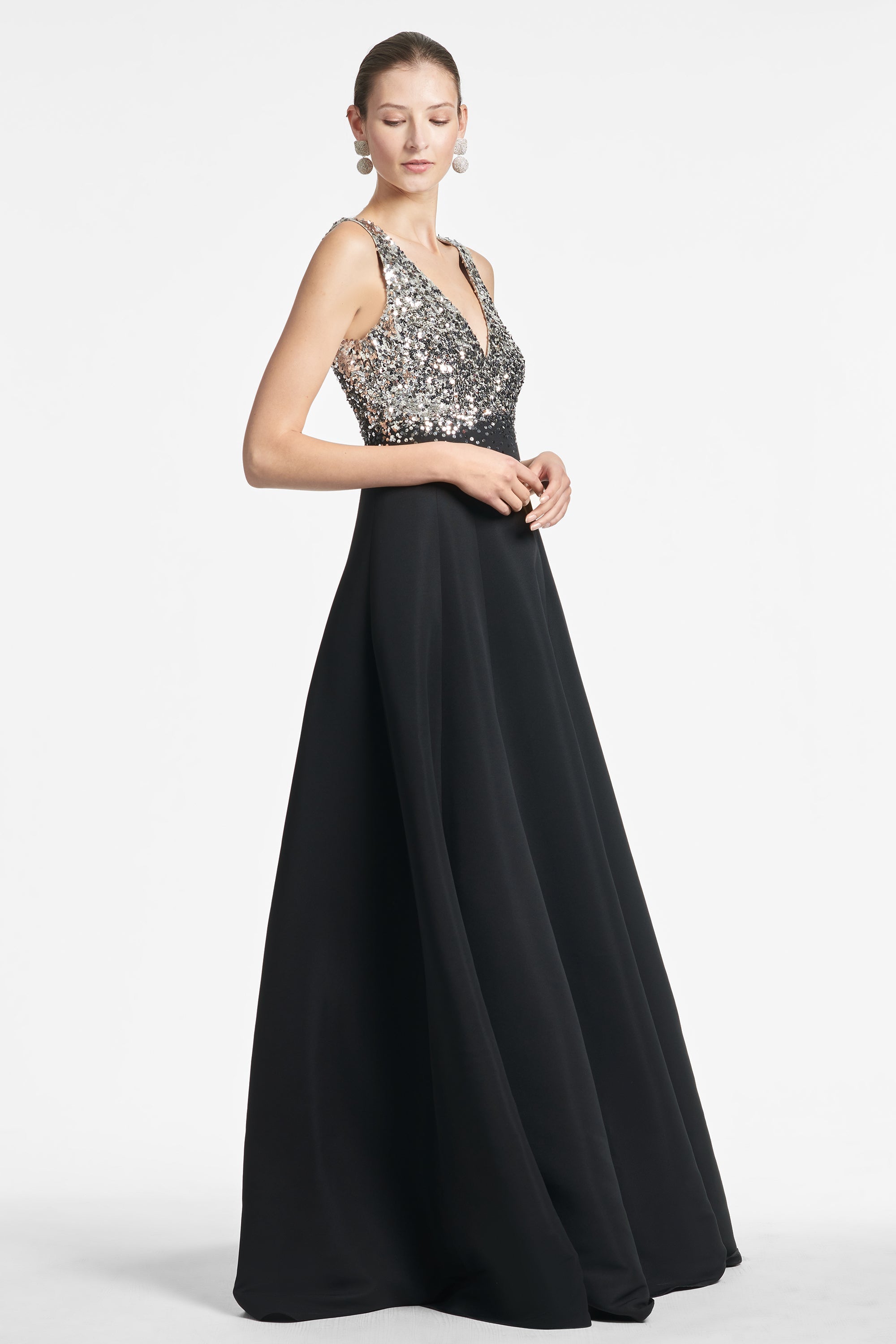 Caterina Gown - Black - Final Sale