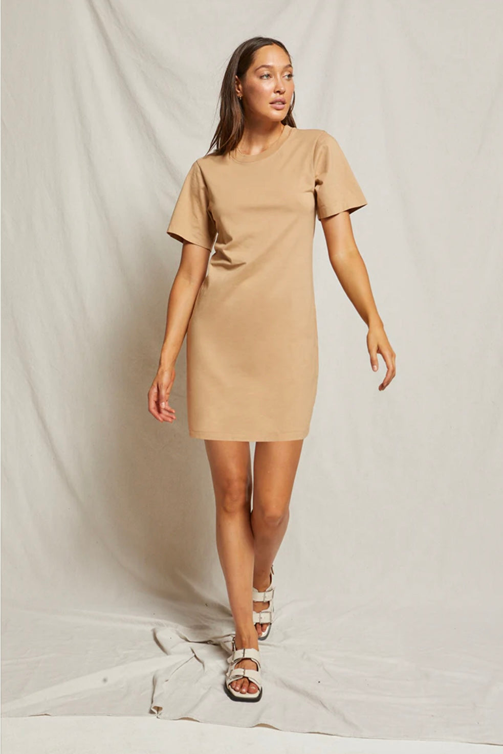 D18 - Tiegan - 100% Supima Cotton Dress