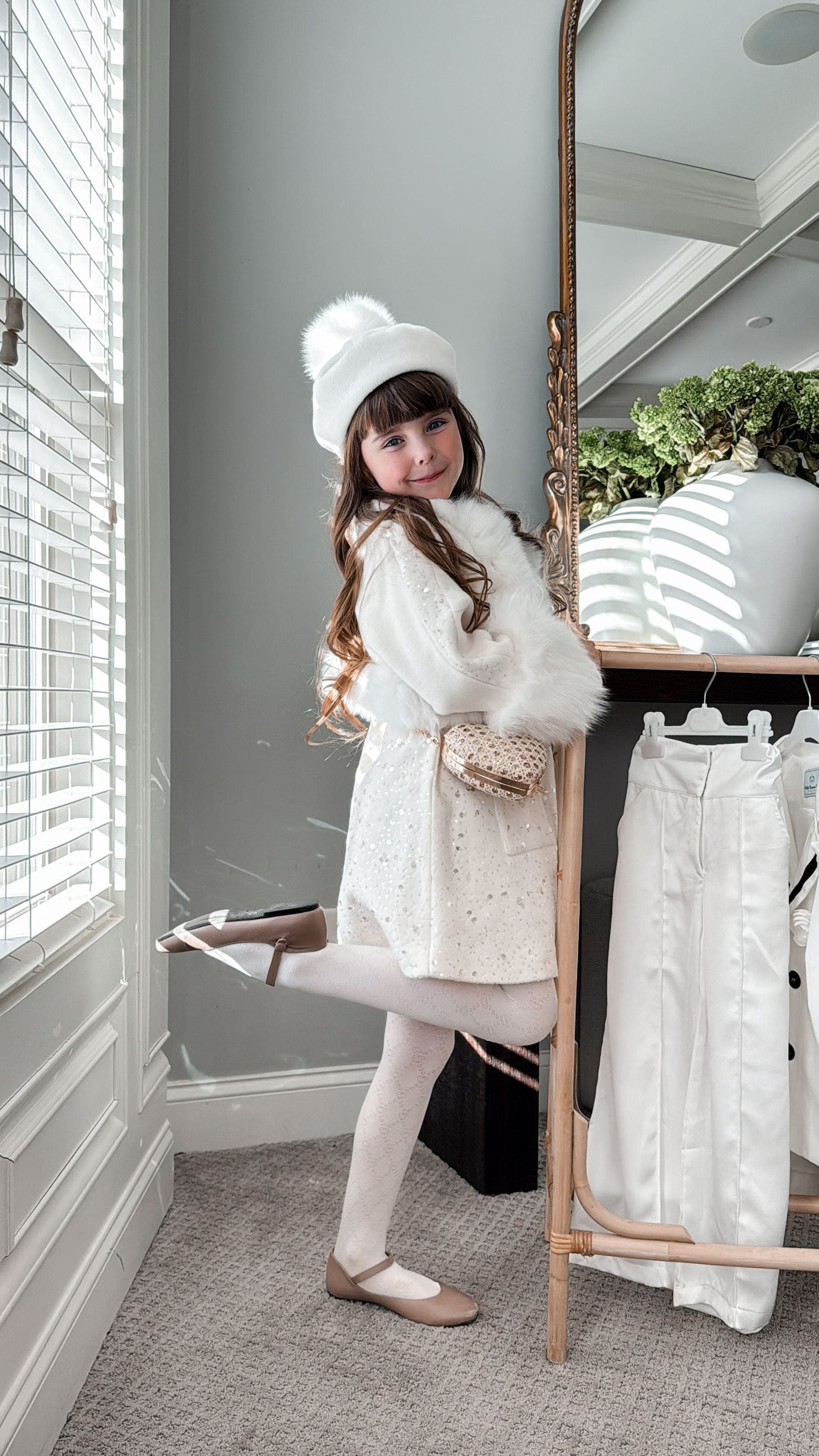 Marshmallow Wool Coat - Petite Maison Kids
