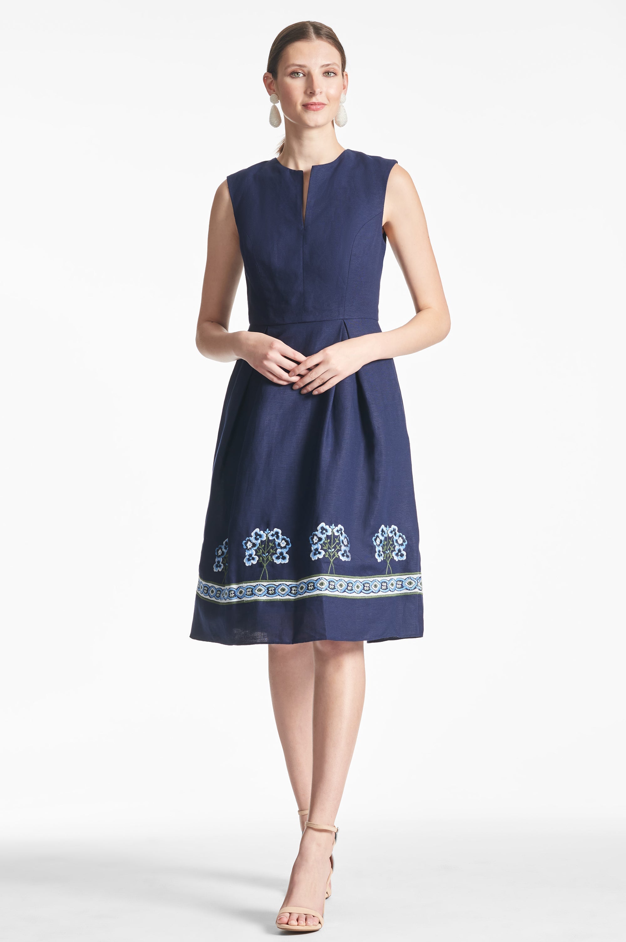 Christina Dress - Navy - Final Sale