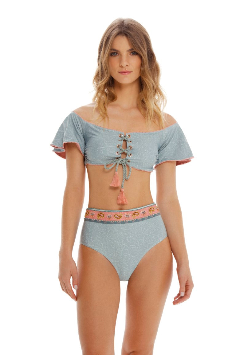 Bohemian Traveler -  High Waisted Bottom