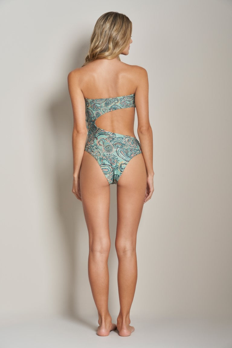 Eclectic Vibes Paisley - Tie Sash One Piece