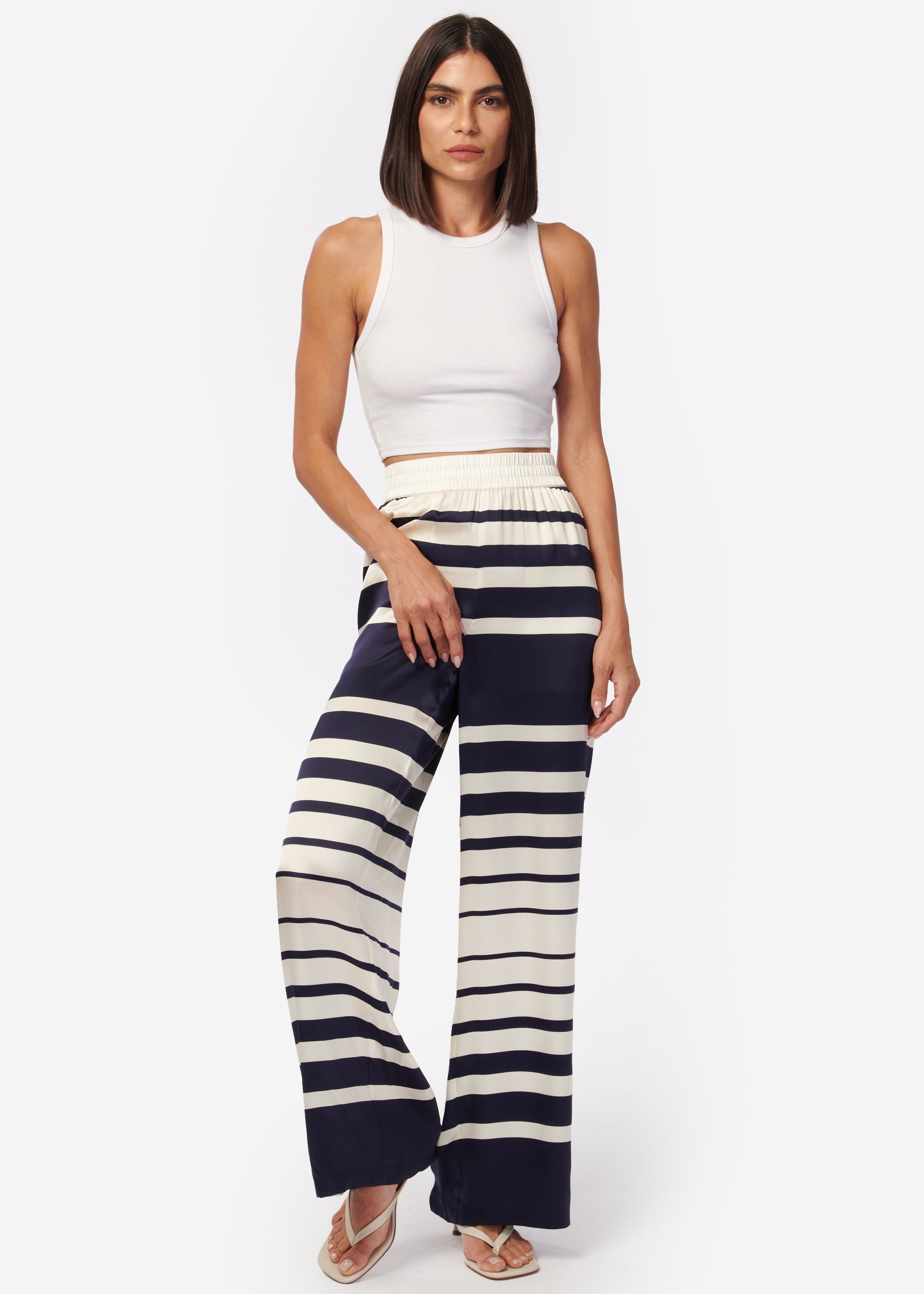 Bleecker Pant Shadow Stripe