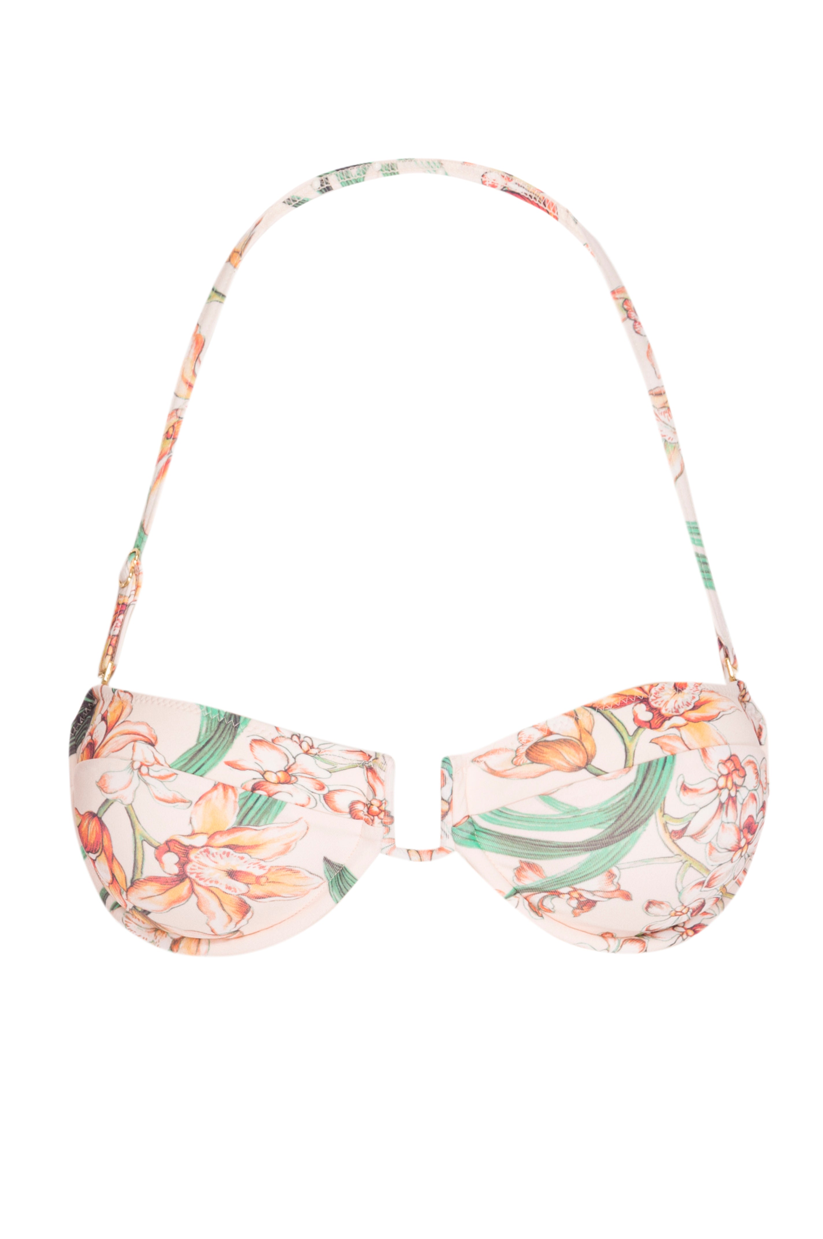 Cala Conta Top | Peach Floral