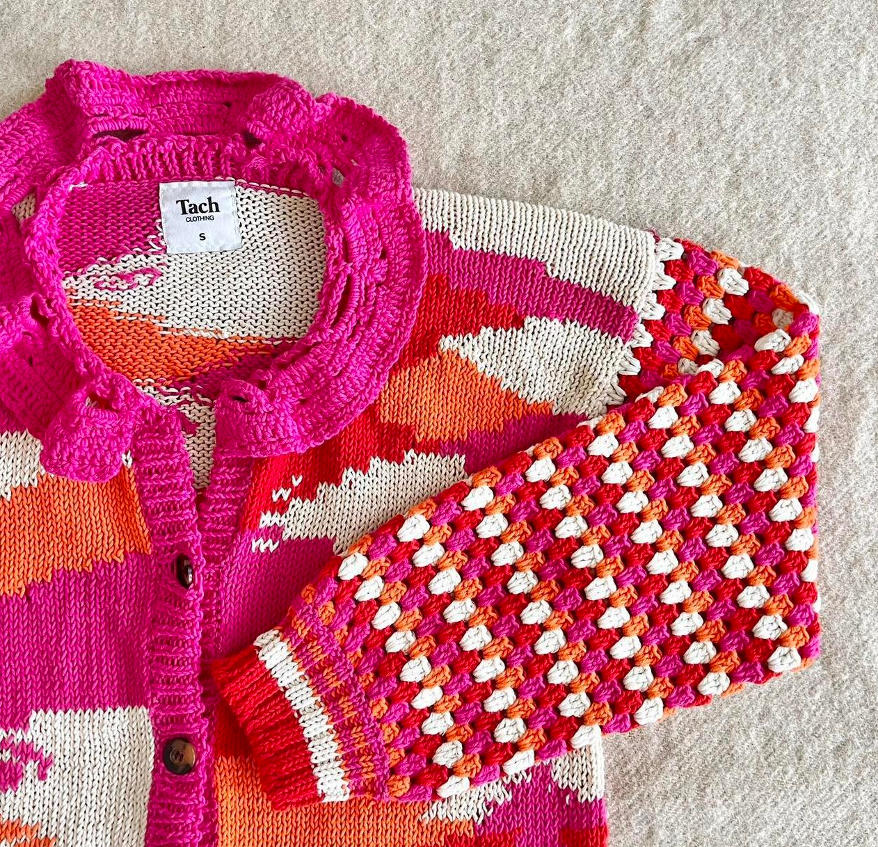 Mireia Crochet Cardigan