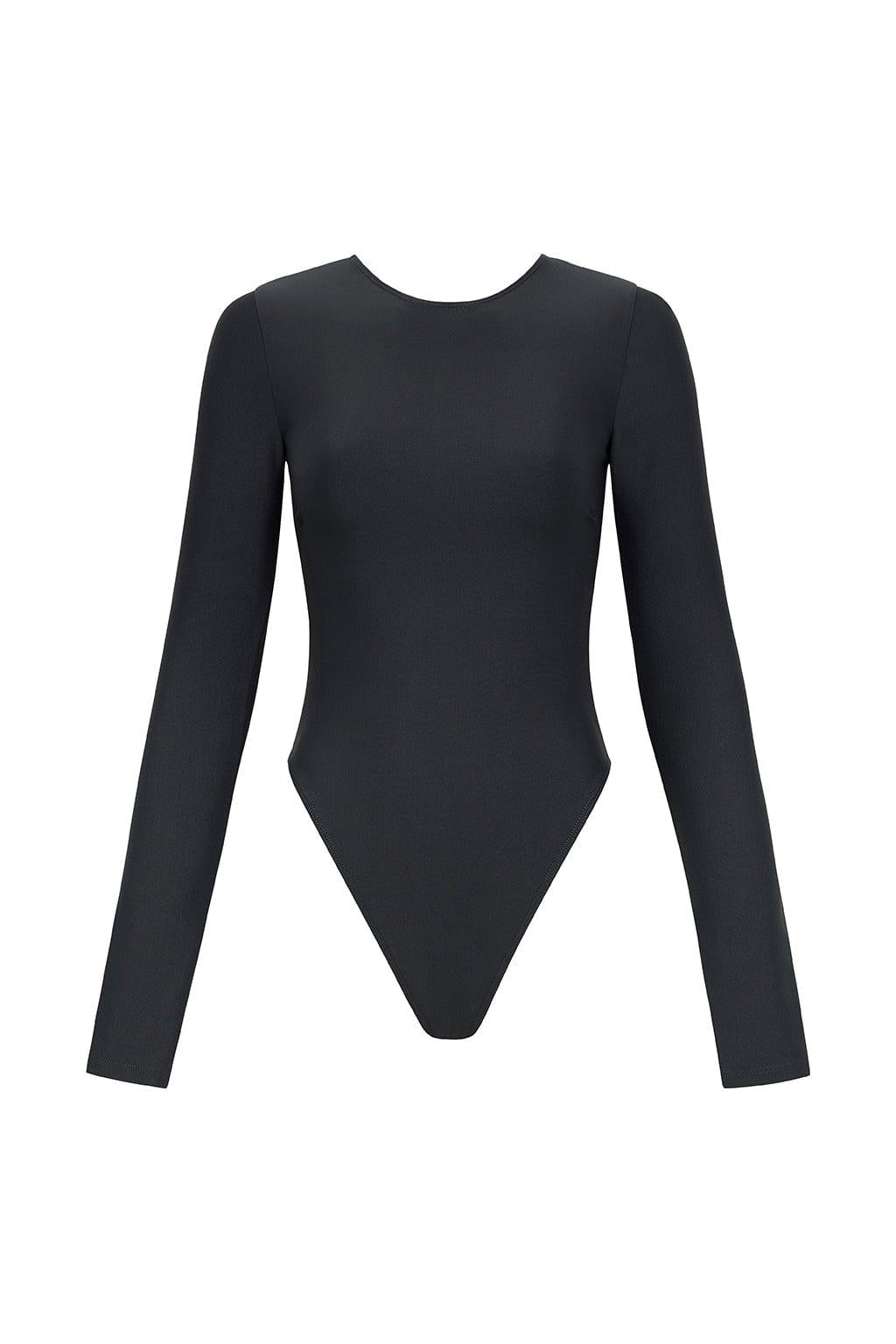 Charcoal Gabi Added Coverage One-Piece
