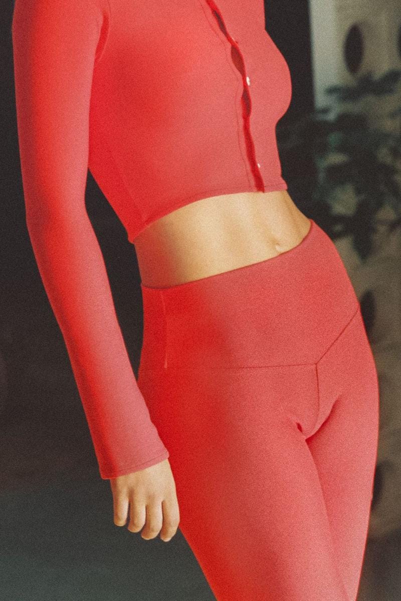 Cherry Zoe Capri Legging