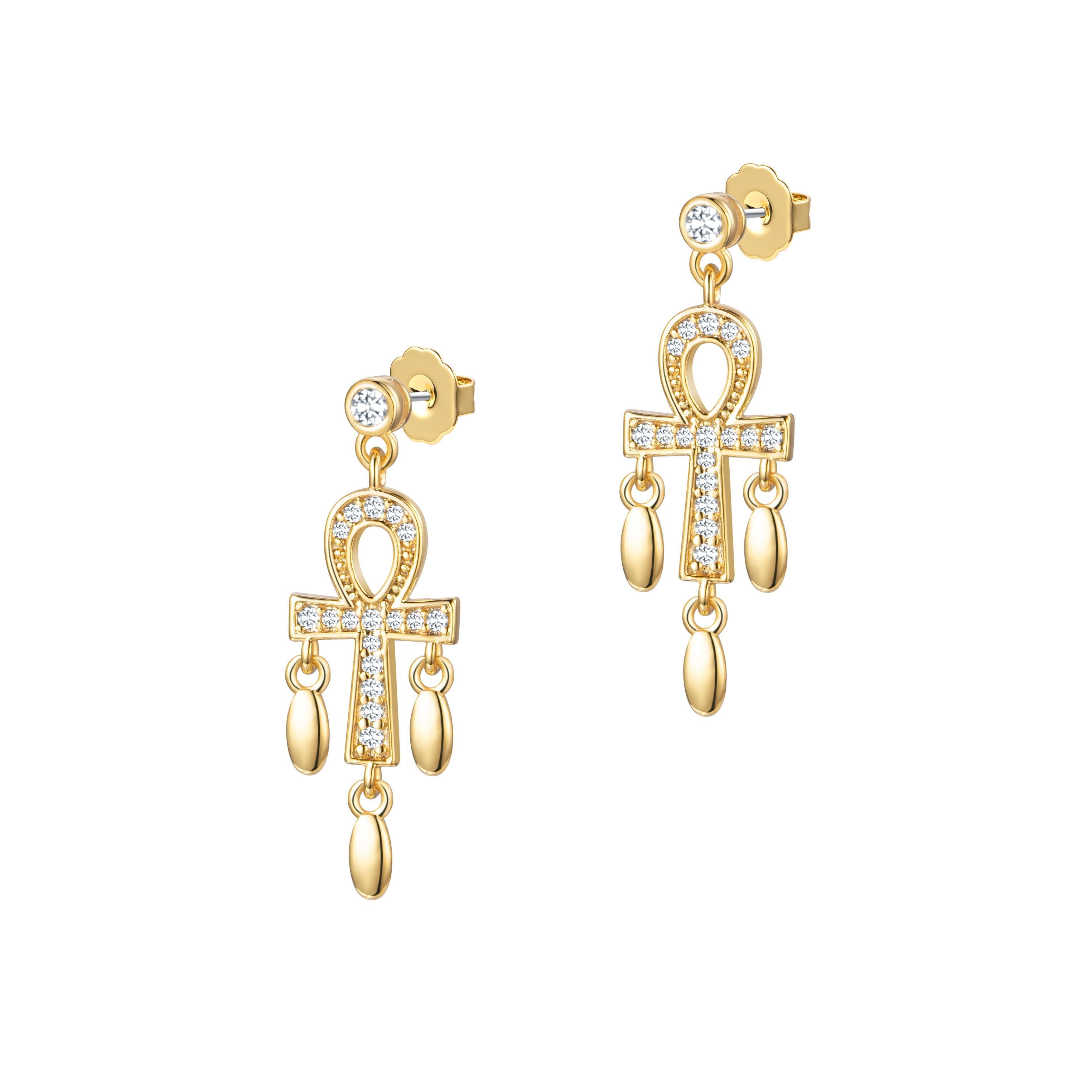 Cleopatra Drop Earrings