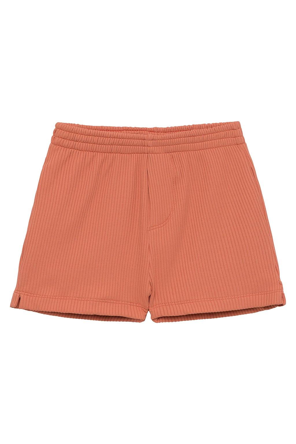 Coral Rib Mini Swim Trunk