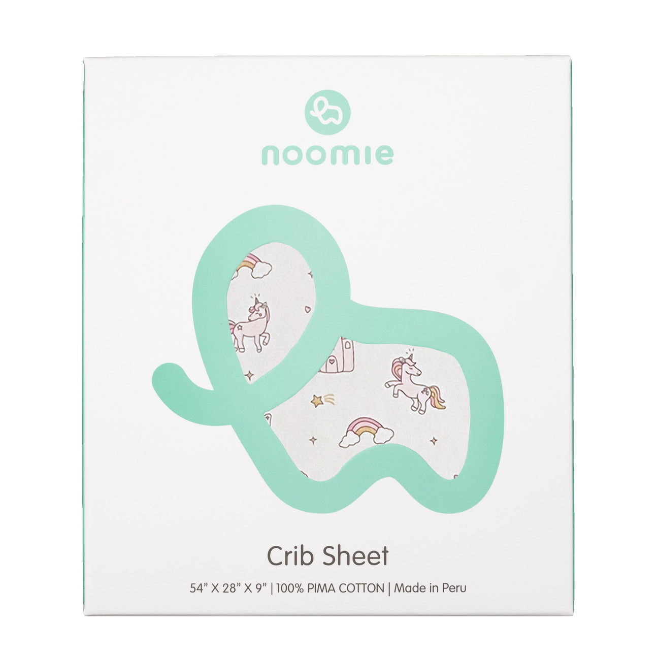 Crib Sheet Unicorn World