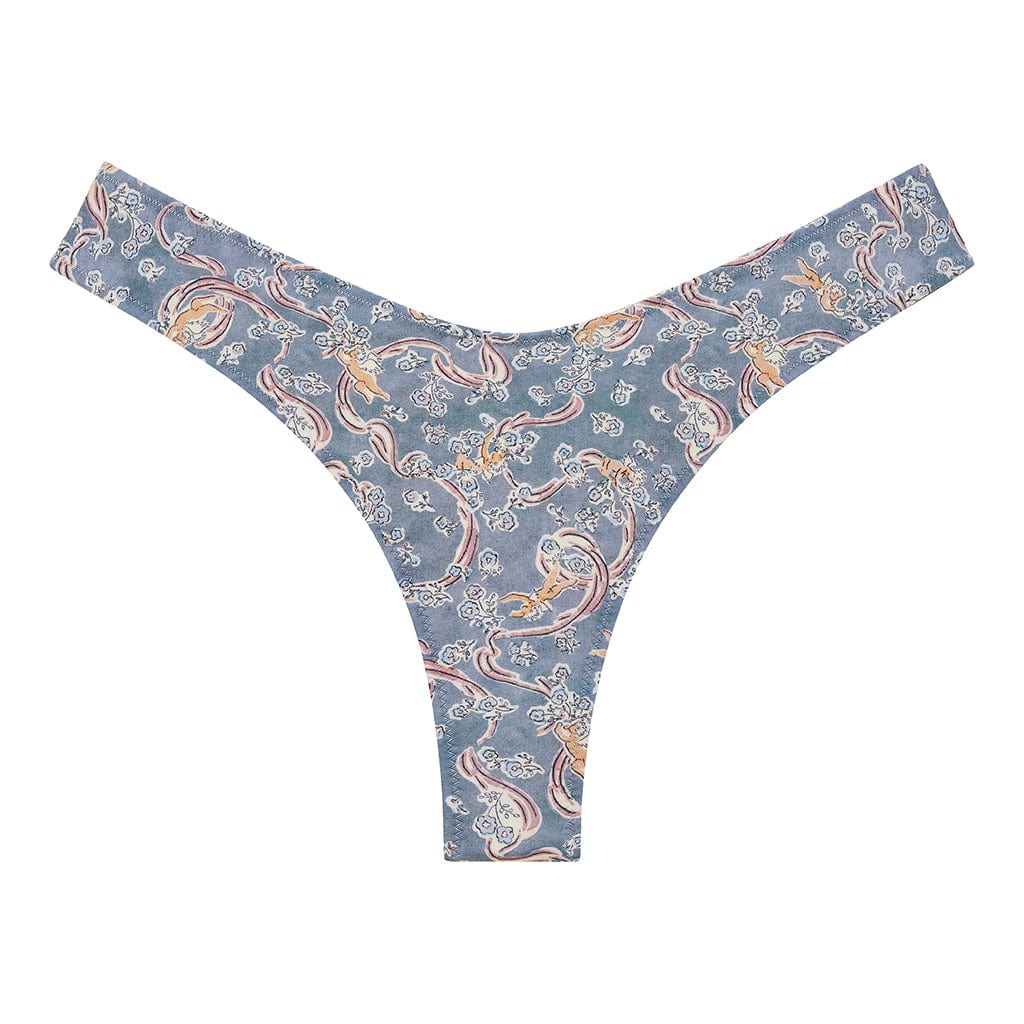 Cupid Added Coverage Lulu (Zig-Zag Stitch) Bikini Bottom