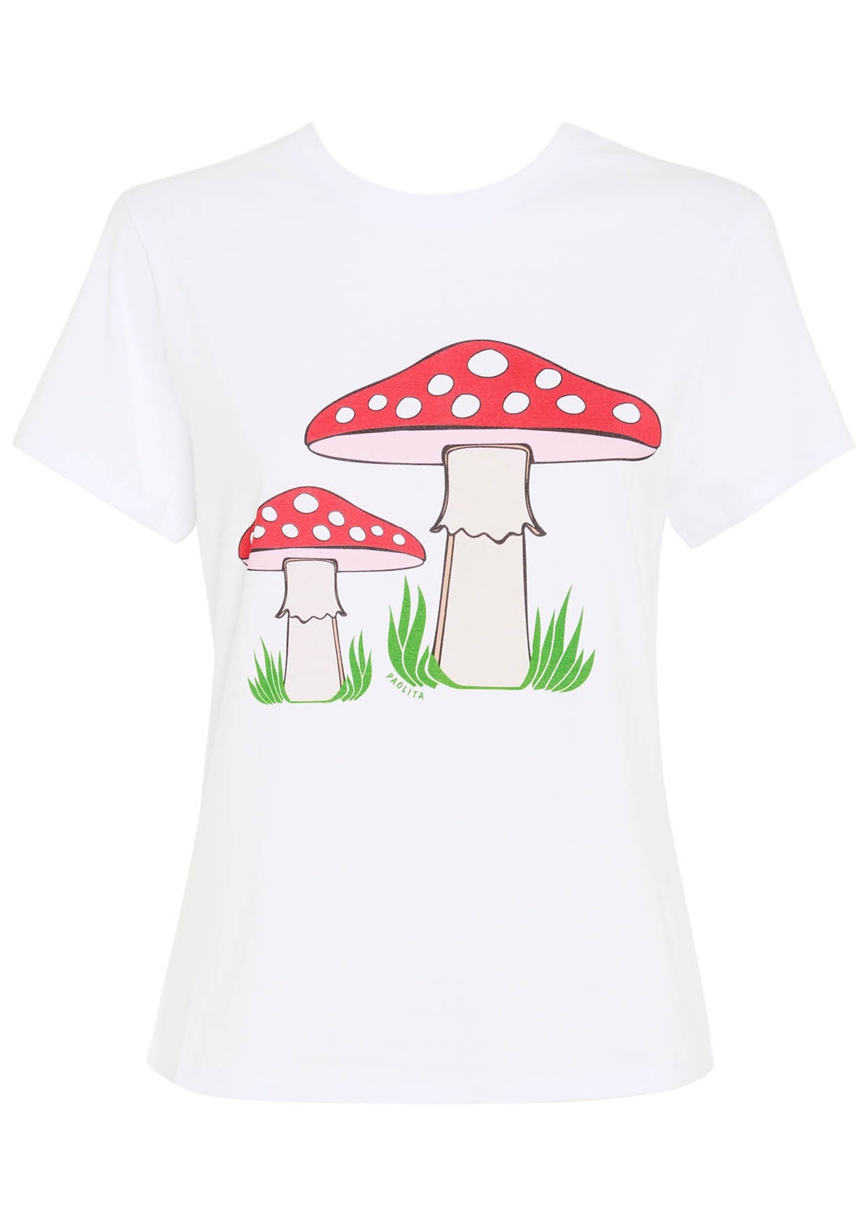Image of product named white rabbit t shirt by Paolita London
