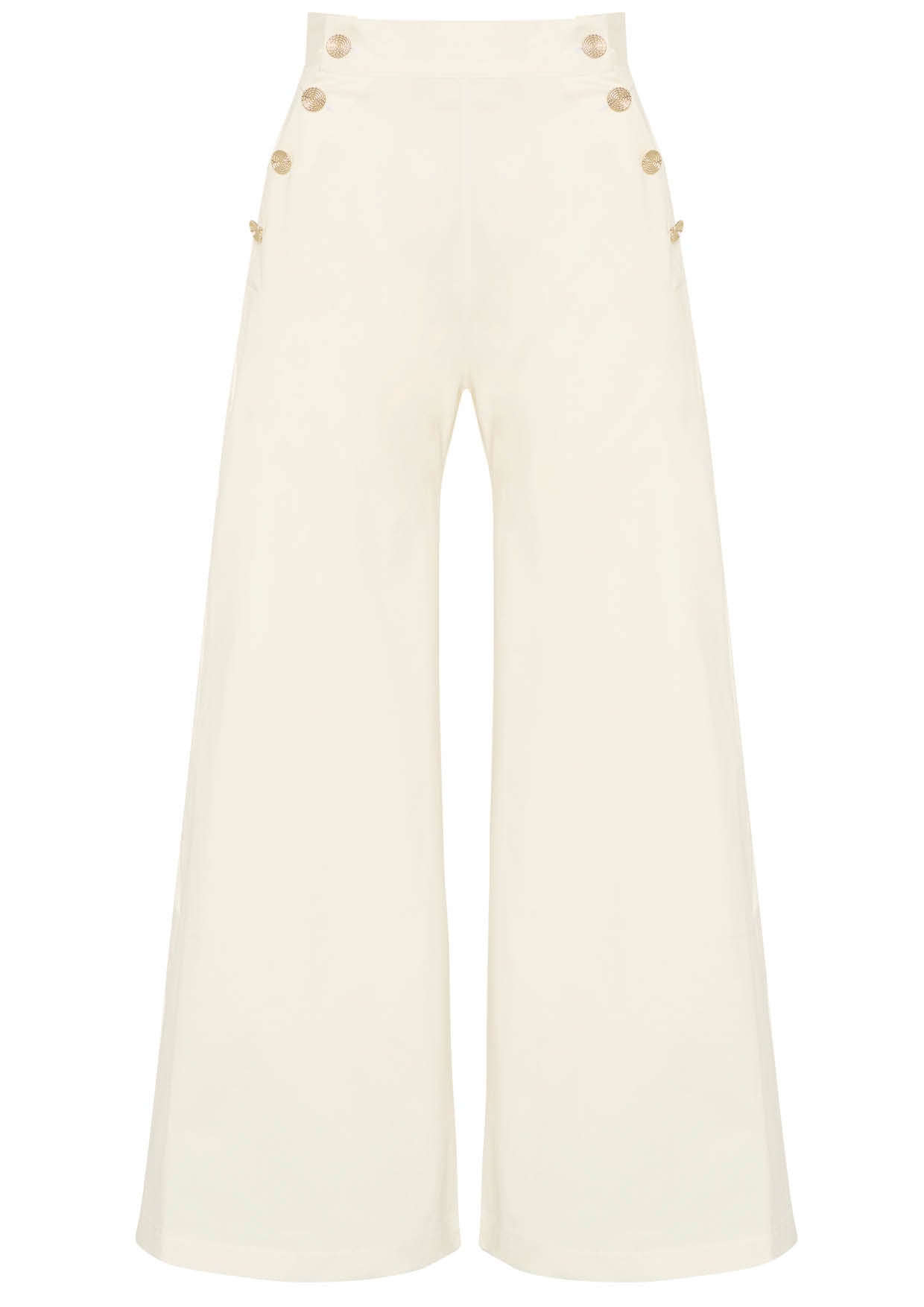 Image of product named venus cream nautical trouser by Paolita London