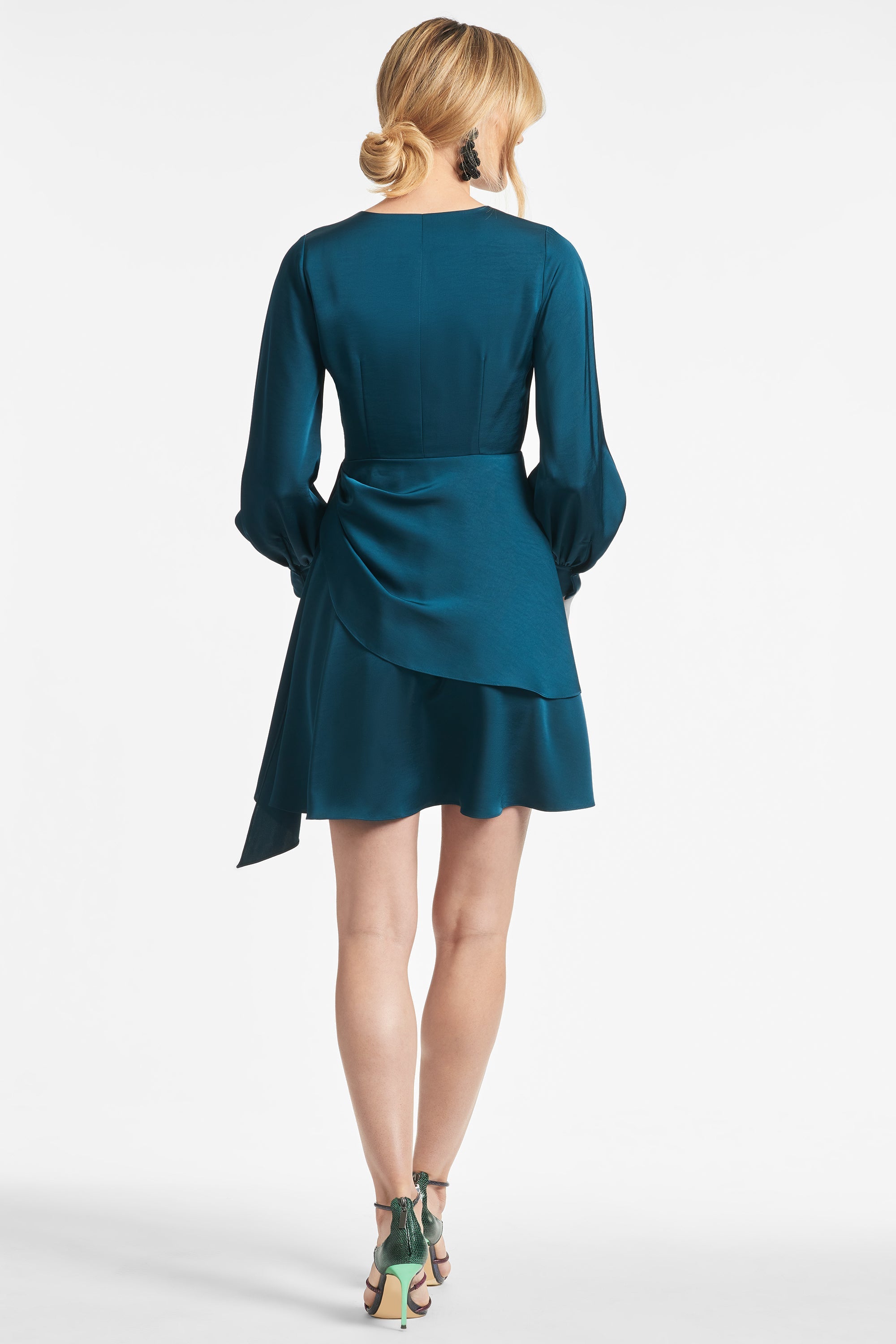 Daria Dress - Bottle Green - Final Sale