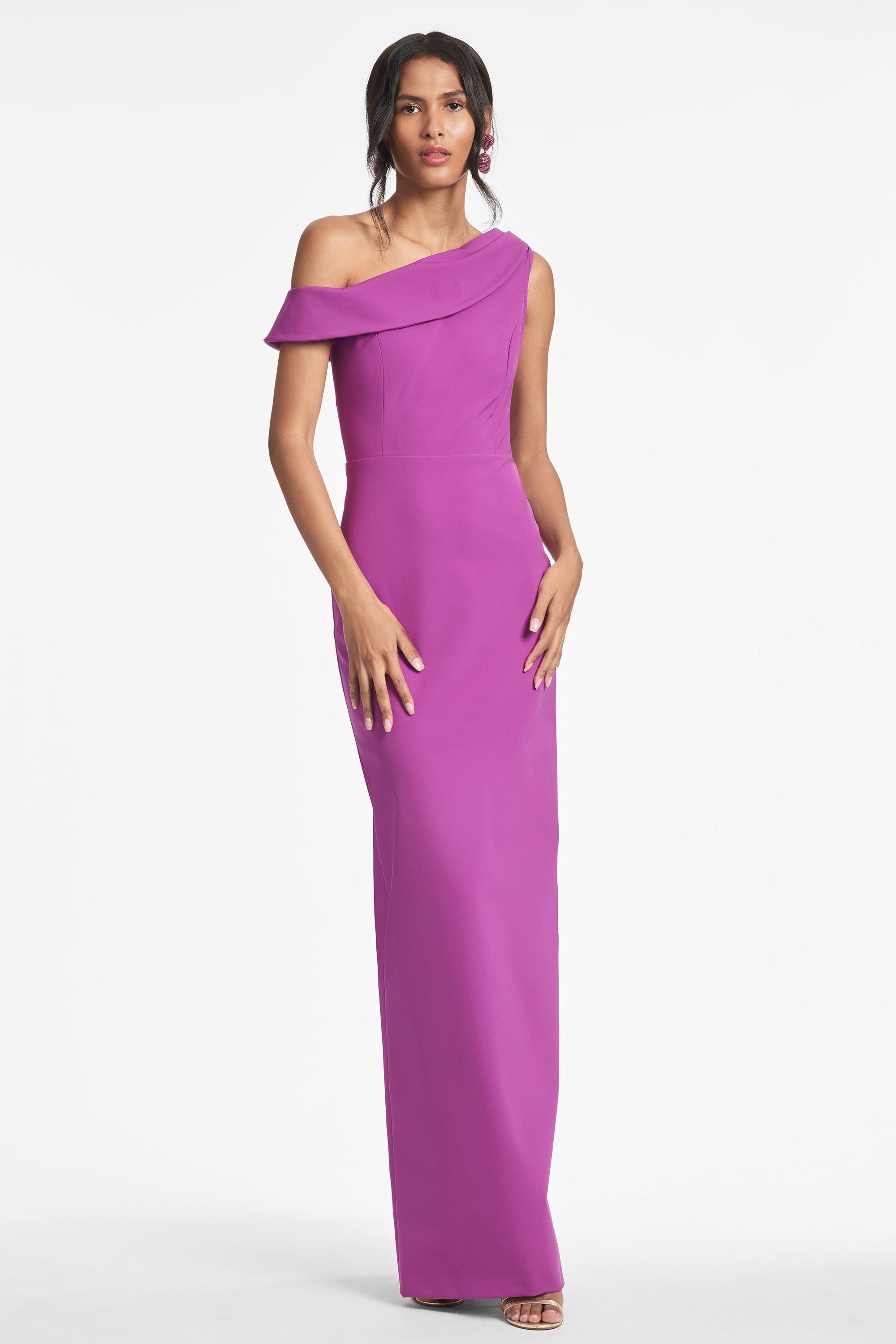 Davis Gown - Magenta - Final Sale