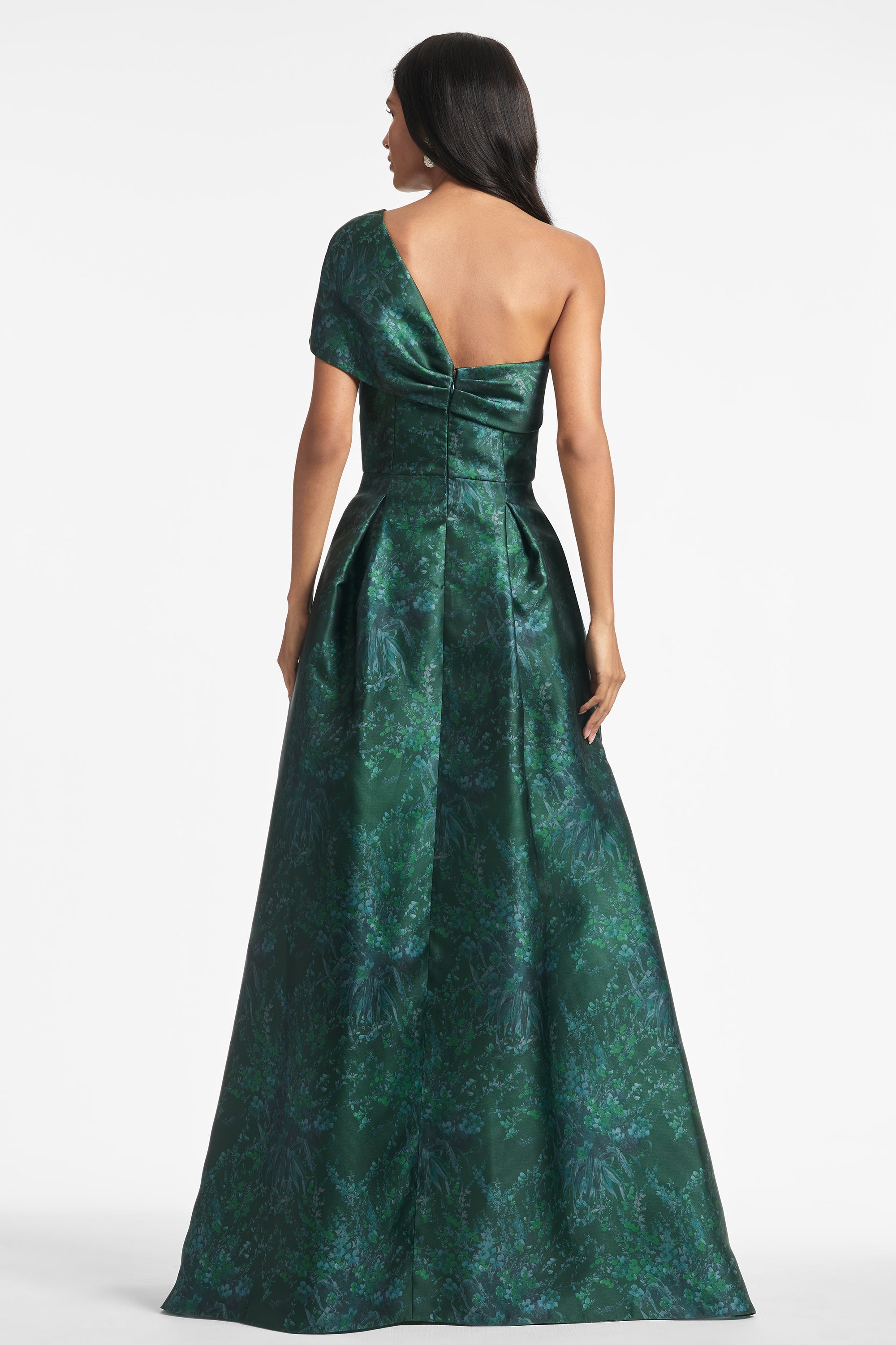 Deliah Gown - Malachite Bouquet Multi - Final Sale